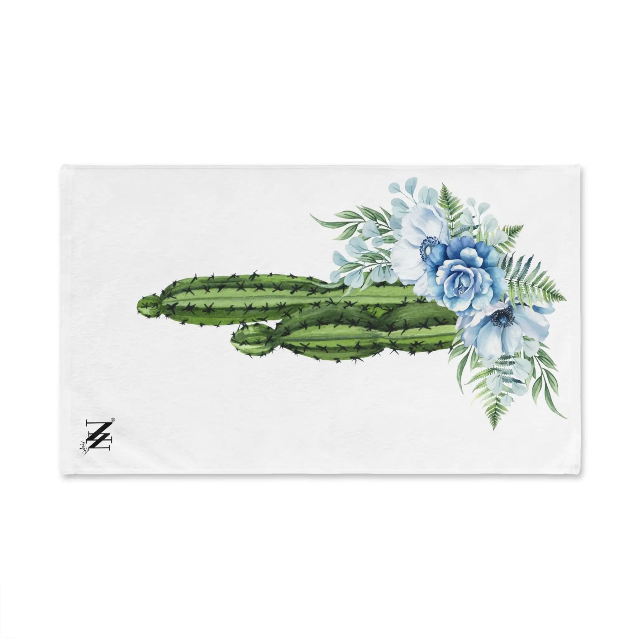 Cactus Blue Rose Vows | Mix & Match Original Fun-Flirty Lovers’ Towels