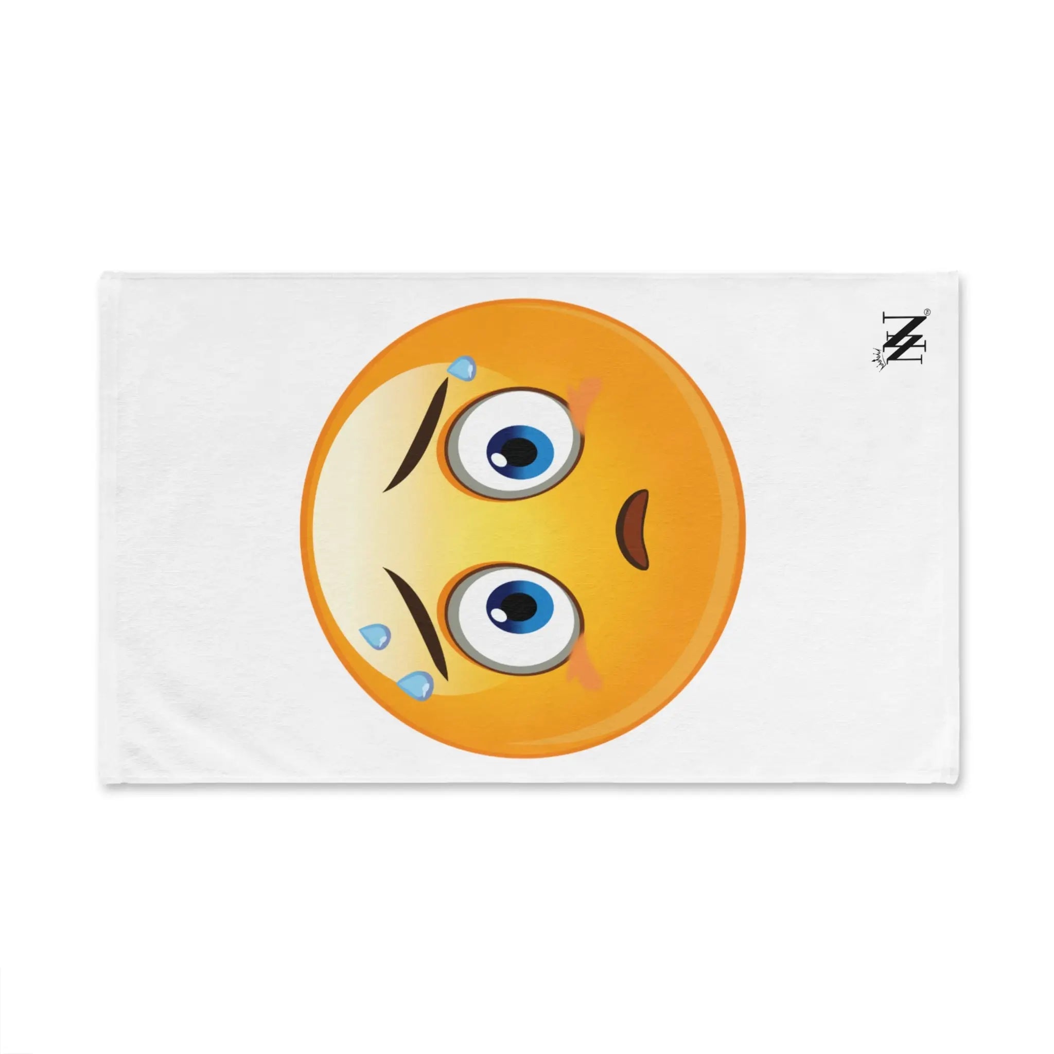 Sweating It Emoji Cum Towel