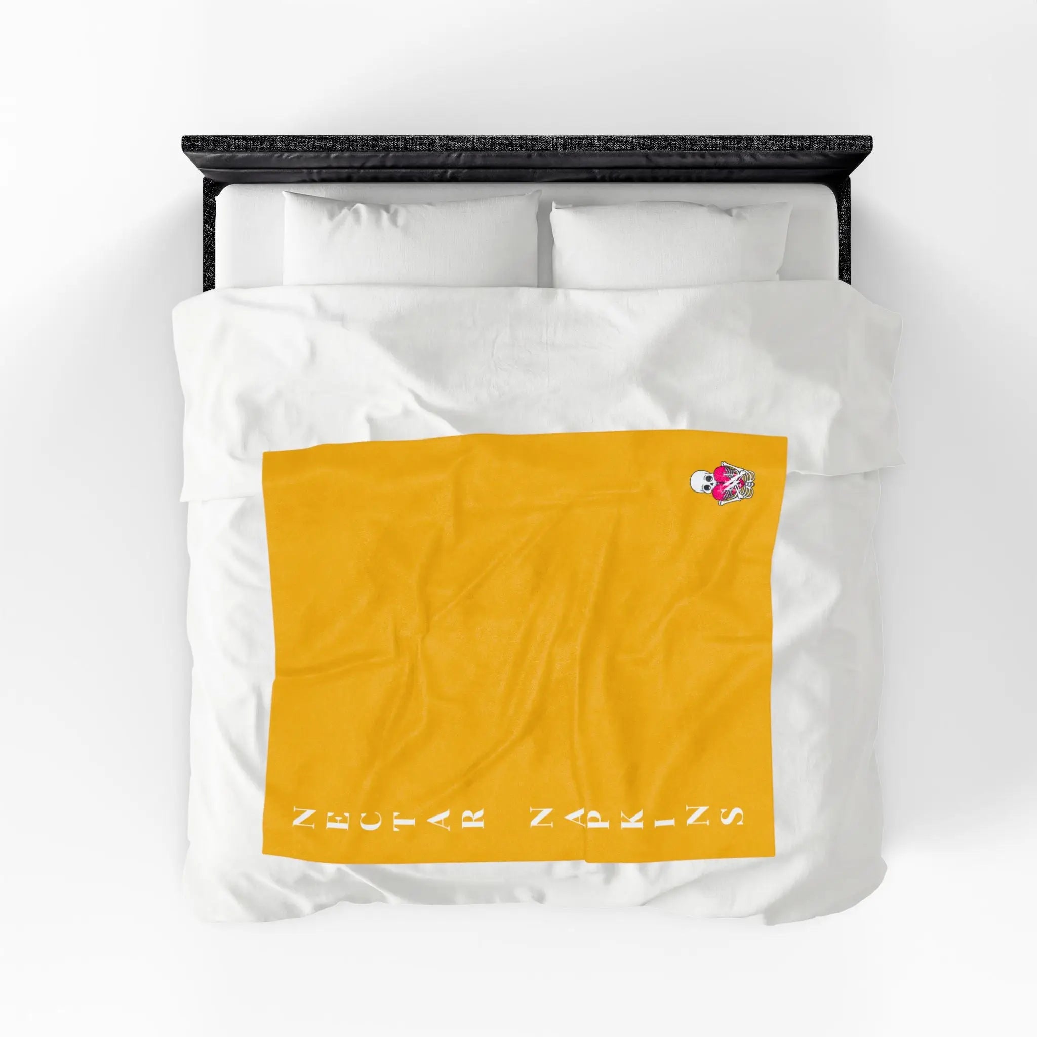 Nectar Napkins Brand Yellow Love Blanket