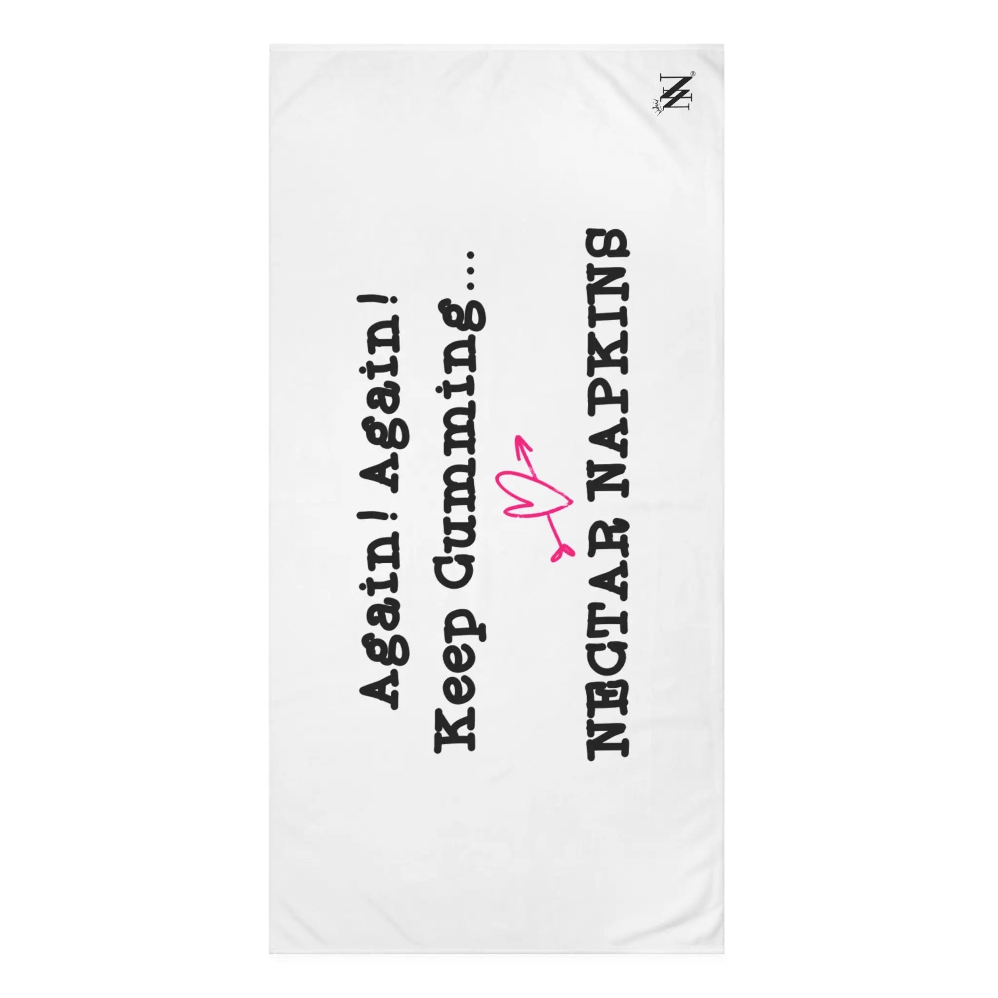 Again! Again! Keep Cumming... Anal Sex Towel