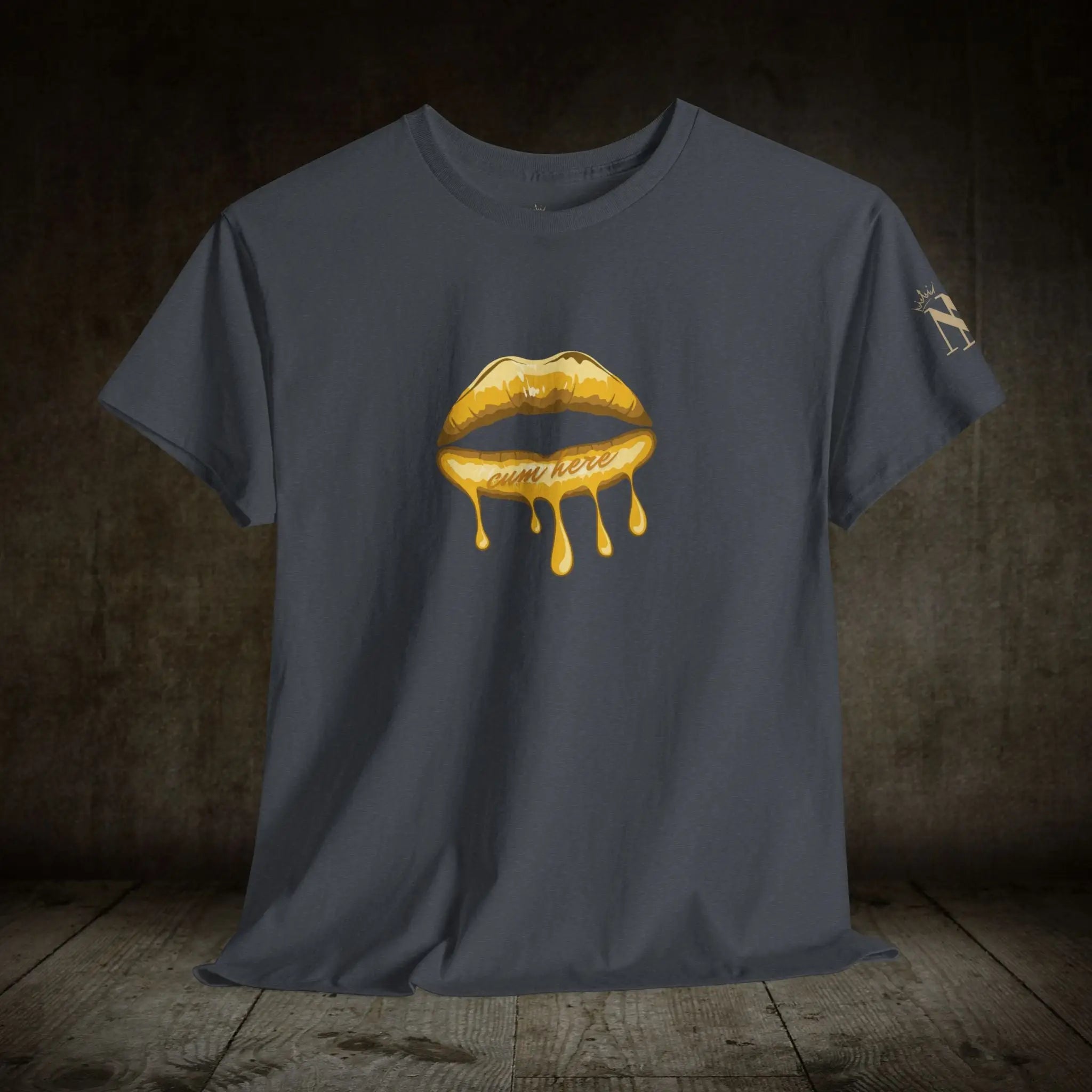 Cum Here Lips | Mix & Match 100% Cotton Unisex Fun-Flirty Lovers’ Tees