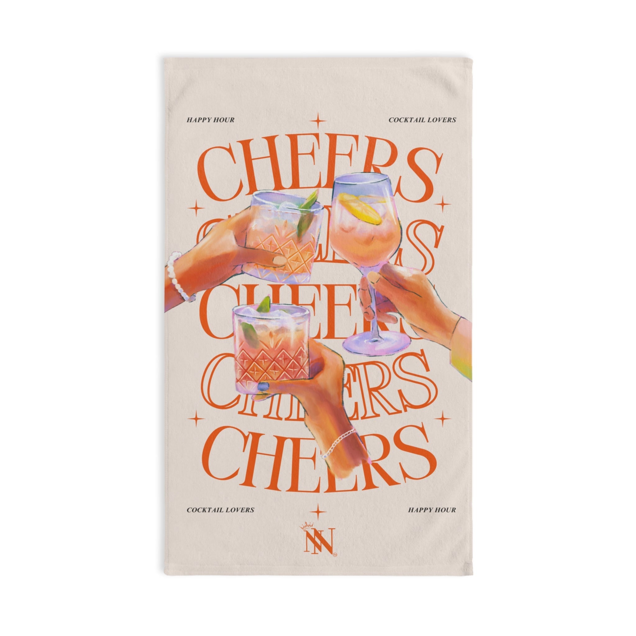 Cheers Cocktail Lovers | Mix & Match Classic Fun-Flirty Lovers’ Towels
