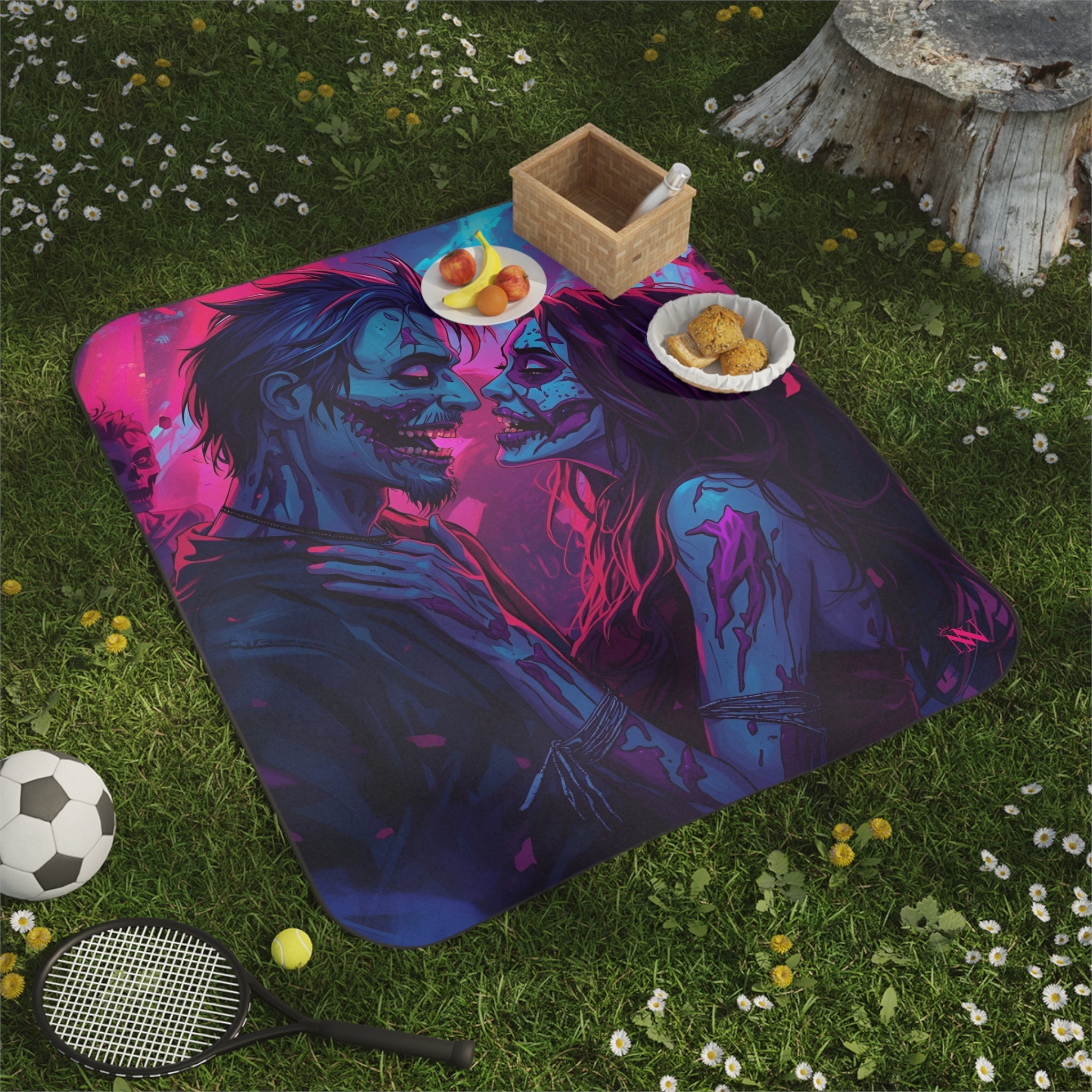 Zombies in Love | Mix Match Fun-Flirty Lovers’ Water-Resistant Blankets