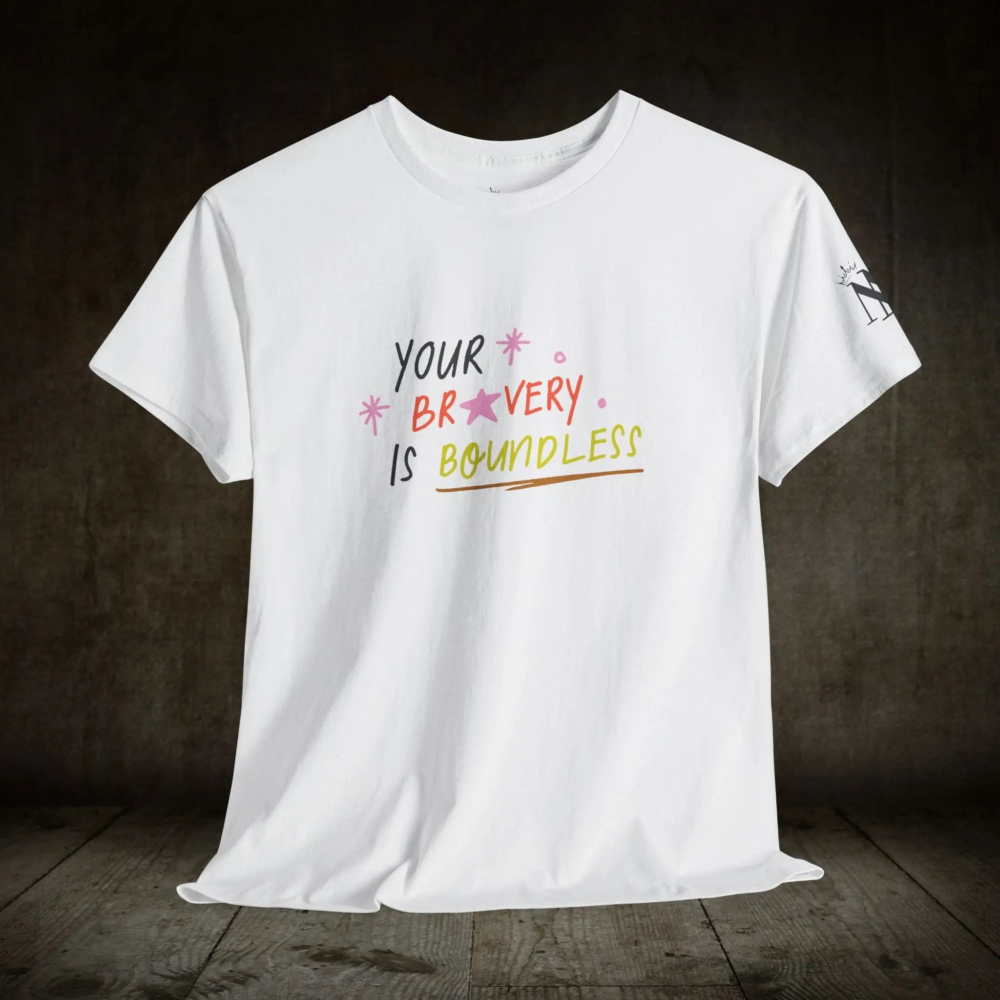 Your Bravery is Boundless | Mix & Match Cotton Unisex Fun-Flirty Loversโ T-Shirts