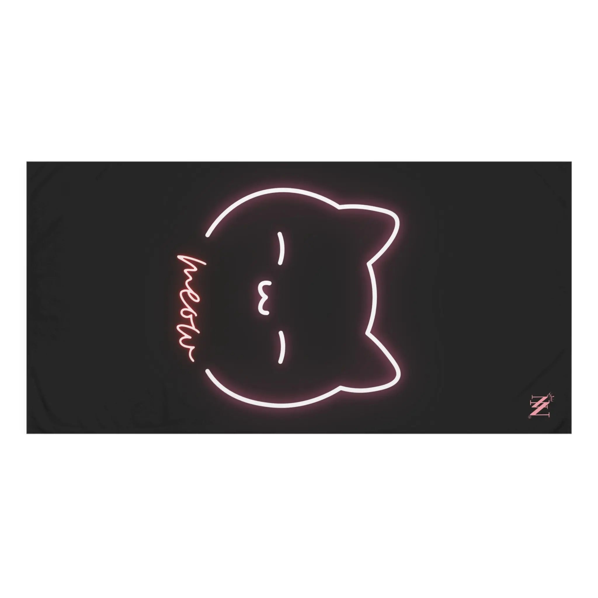 Meow Kitty Neon | Mix & Match XL Fun-Flirty Lovers’ Towels