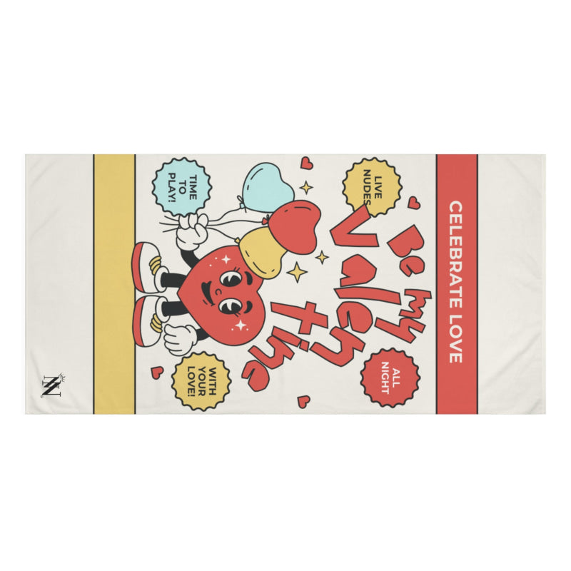 Be My Valentine | Mix & Match XL Fun-Flirty Lovers’ Towels