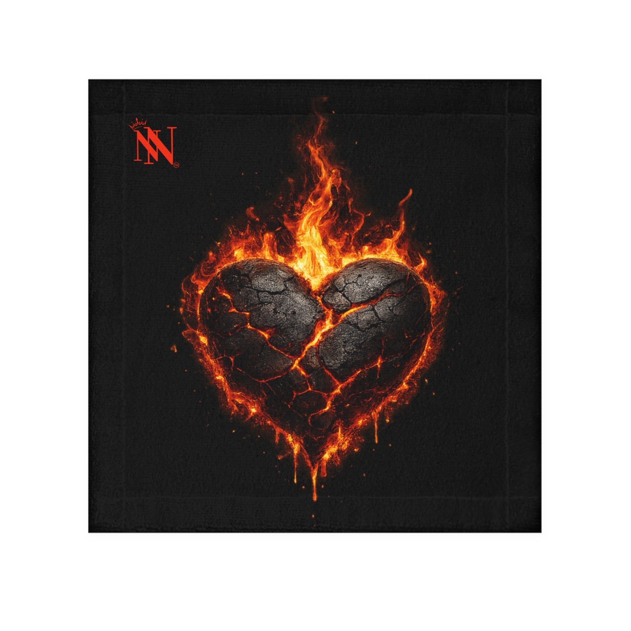 Burning Heart | Nectar Napkins Lils’ Fun-Flirty Lovers’ Towels