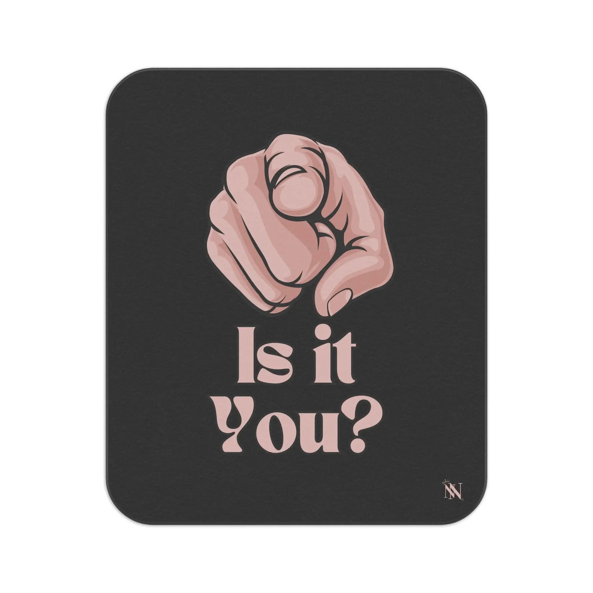 Is It You? Pointing | Mix Match Fun-Flirty Lovers’ Water-Resistant Blankets
