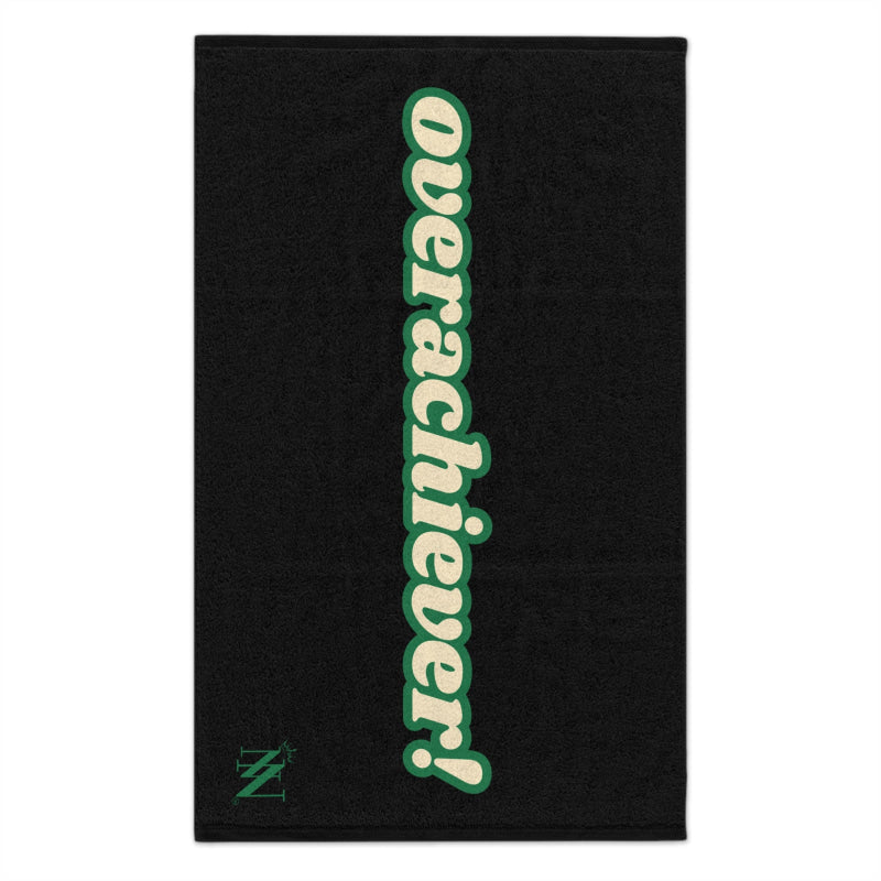 Over Achiever! Black | Mix & Match Soft Fun-Flirty Lovers’ Towels