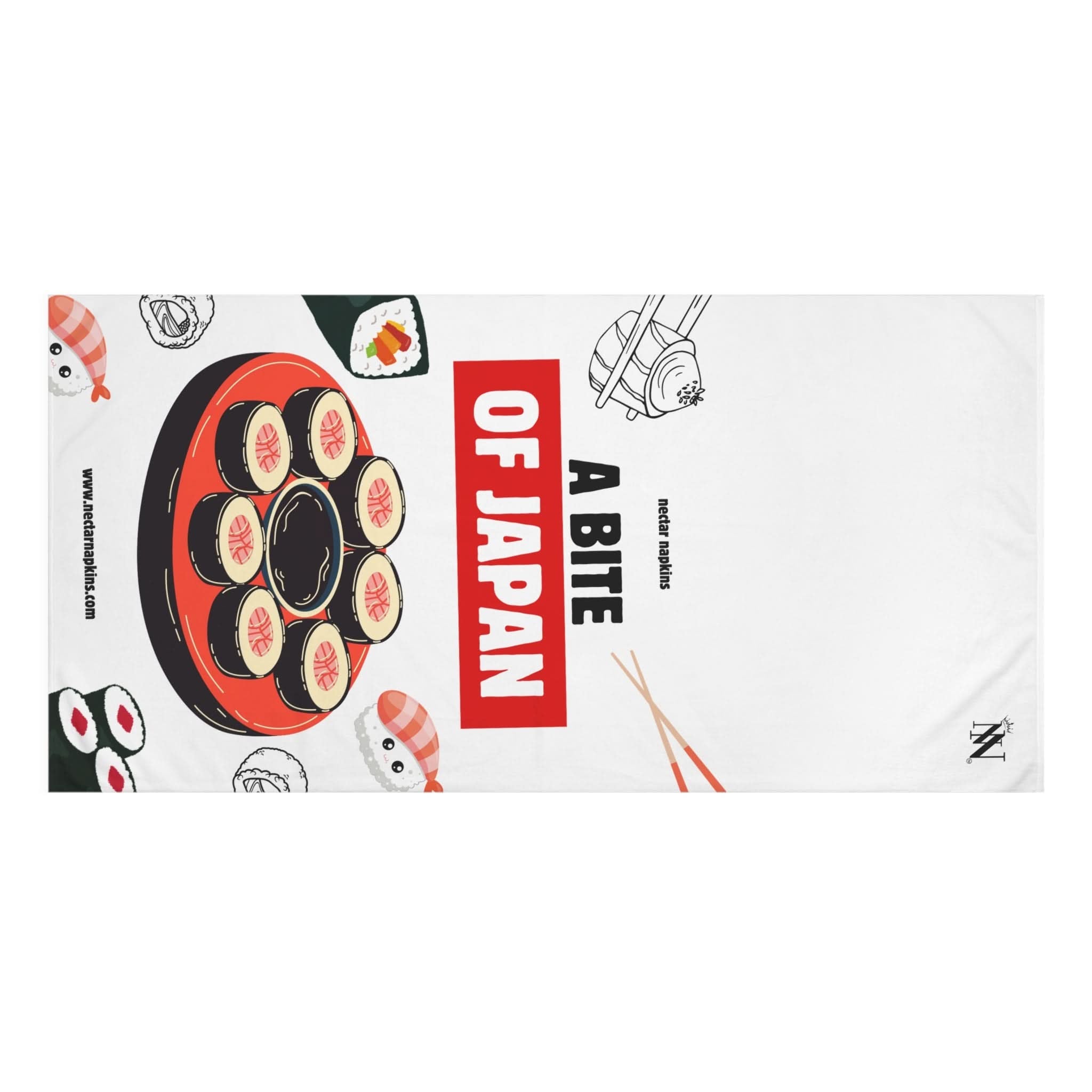 A Bite Of Japan | Mix & Match Naughty XL Fun-Flirty Lovers’ Towels