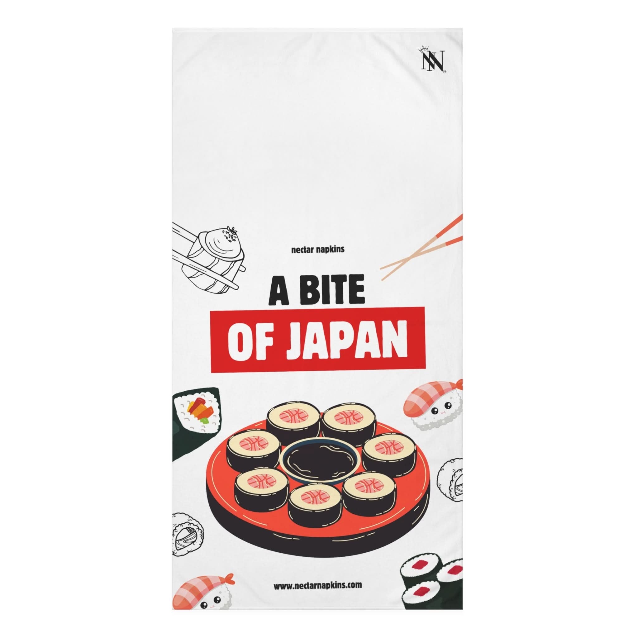 A Bite Of Japan | Mix & Match Naughty XL Fun-Flirty Lovers’ Towels