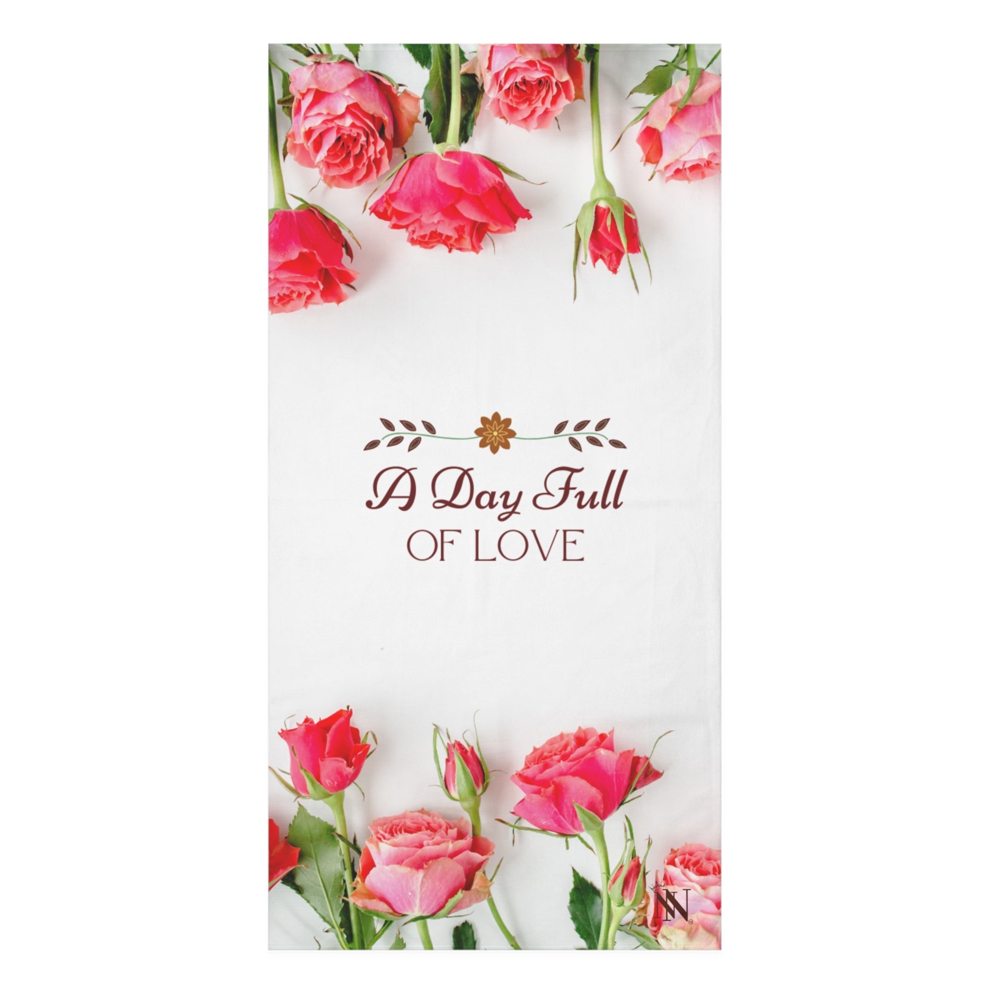 A Day Full of Love | Mix & Match XL Fun-Flirty Lovers’ Towels