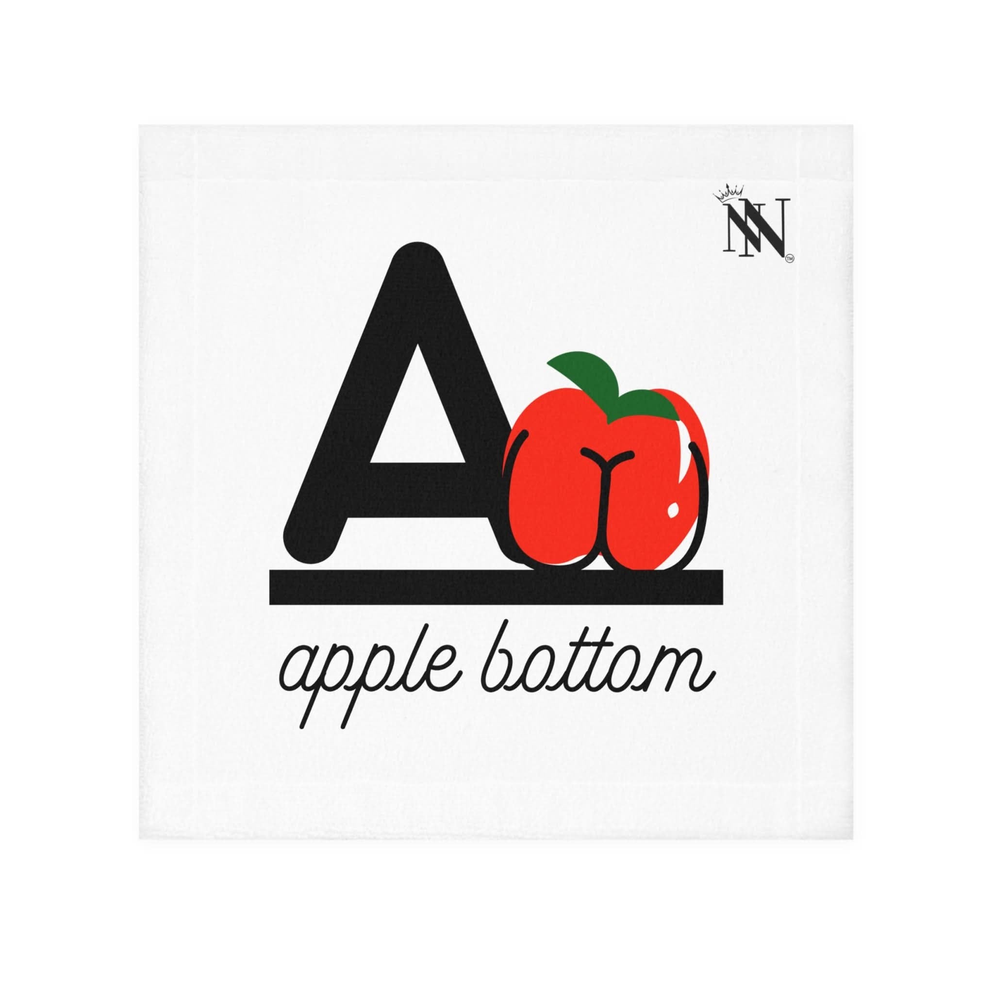 A is for apple | Mix & Match Lils’ Fun-Flirty Lovers’ Towels