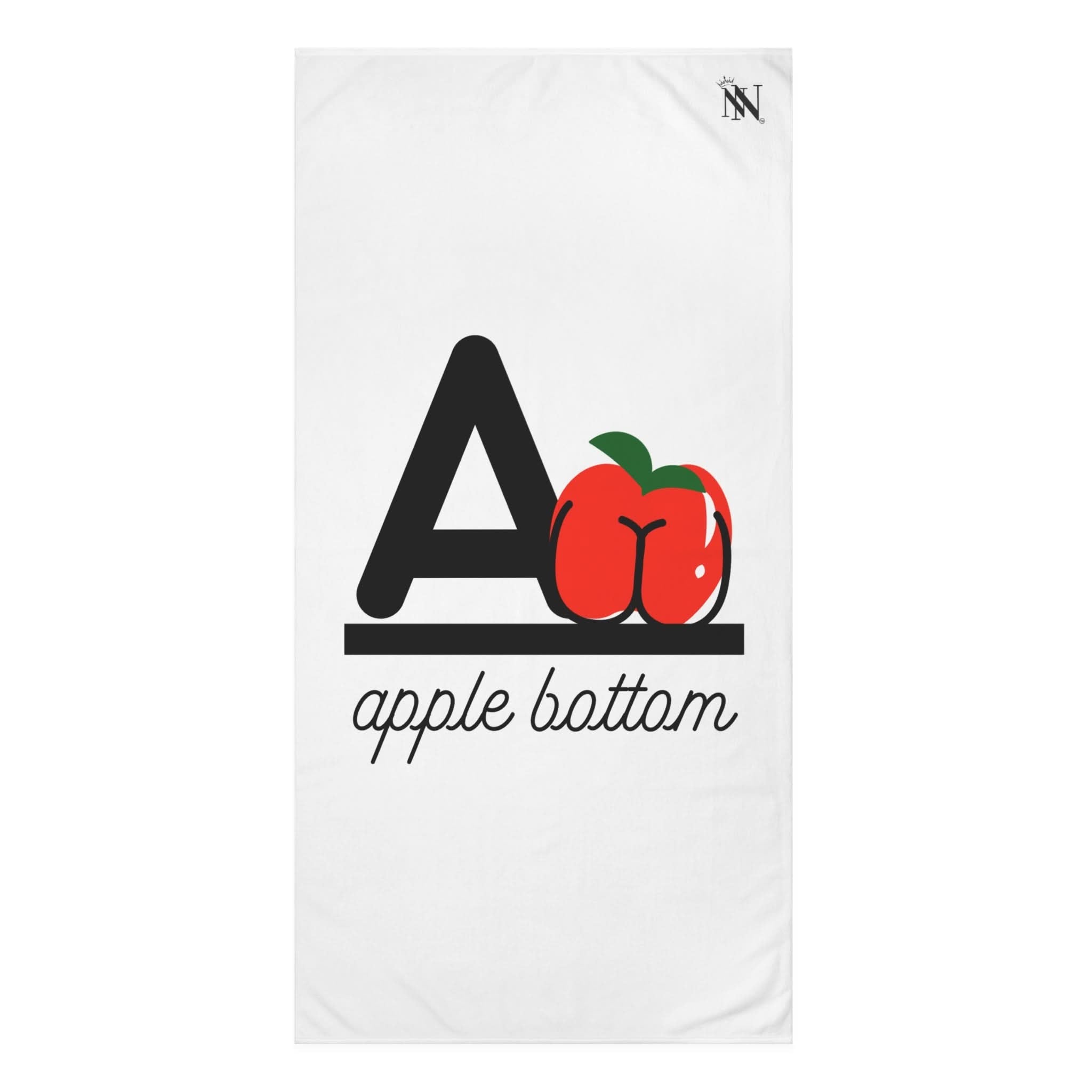 A is for apple | Mix & Match Naughty XL Fun-Flirty Lovers’ Towels