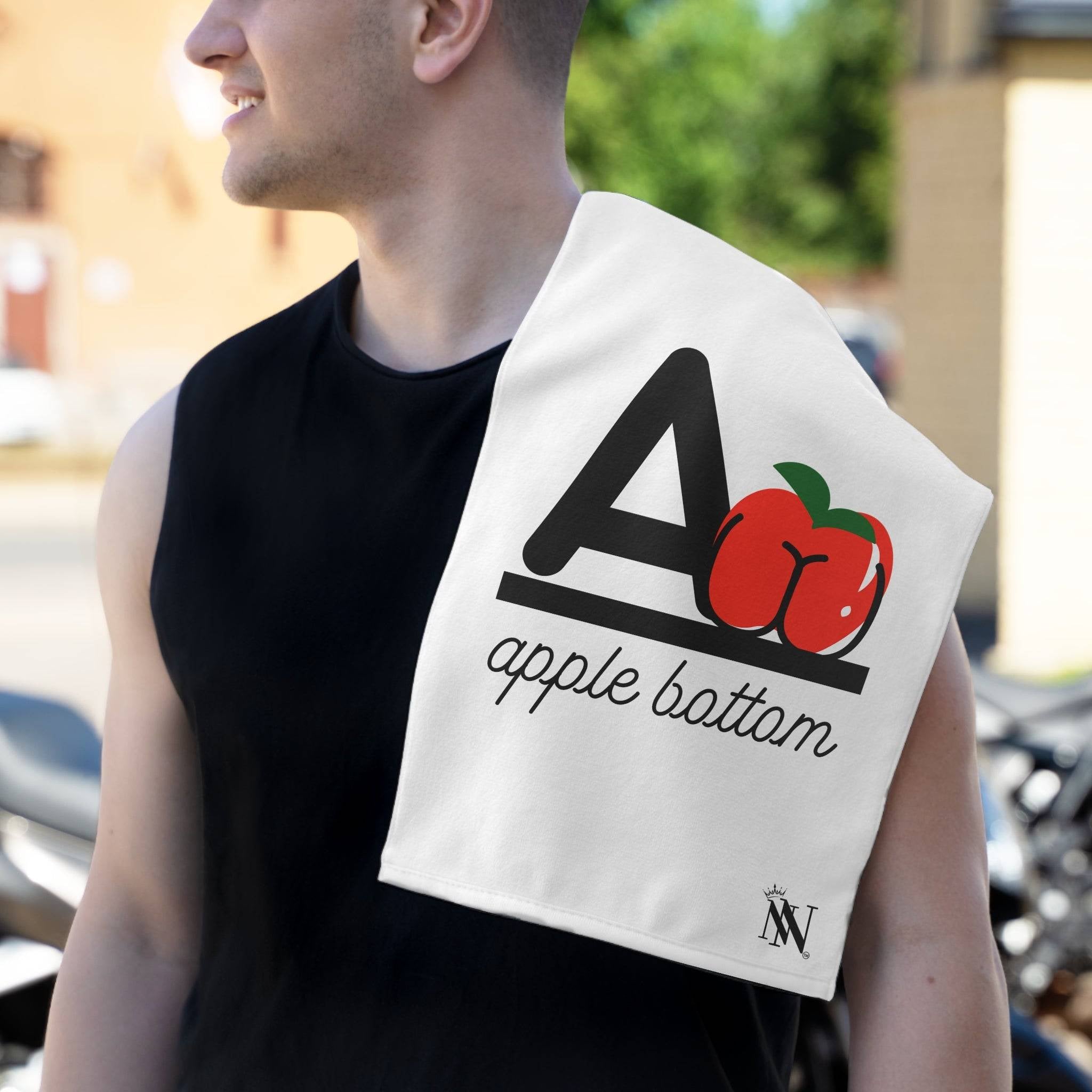 A is for Apple | Mix & Match Soft Fun-Flirty Lovers’ Towels