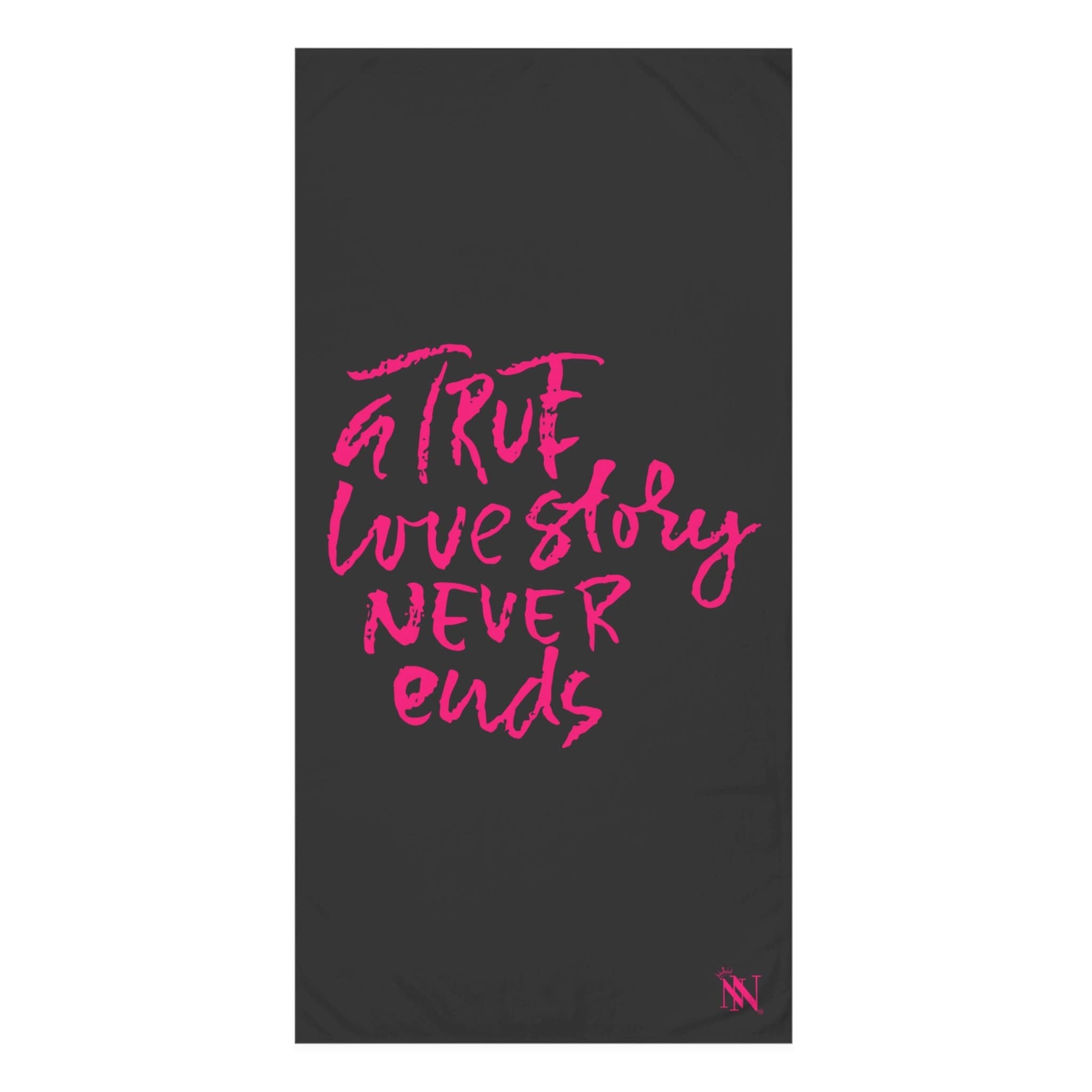 A True Love Story Never Ends | Mix & Match Naughty XL Fun-Flirty Lovers’ Towels