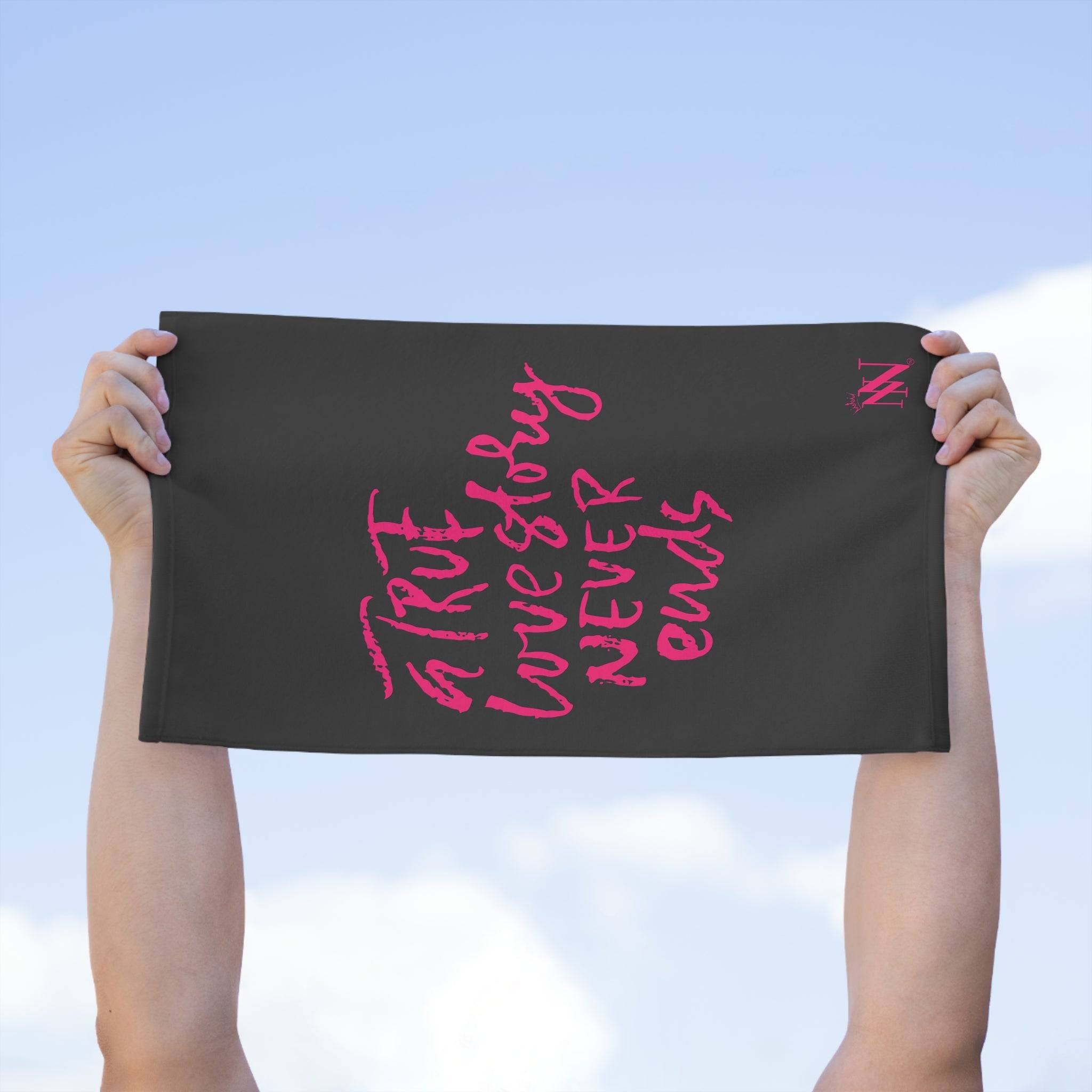 A True Love Story Never Ends | Mix & Match Soft Fun-Flirty Lovers’ Towels