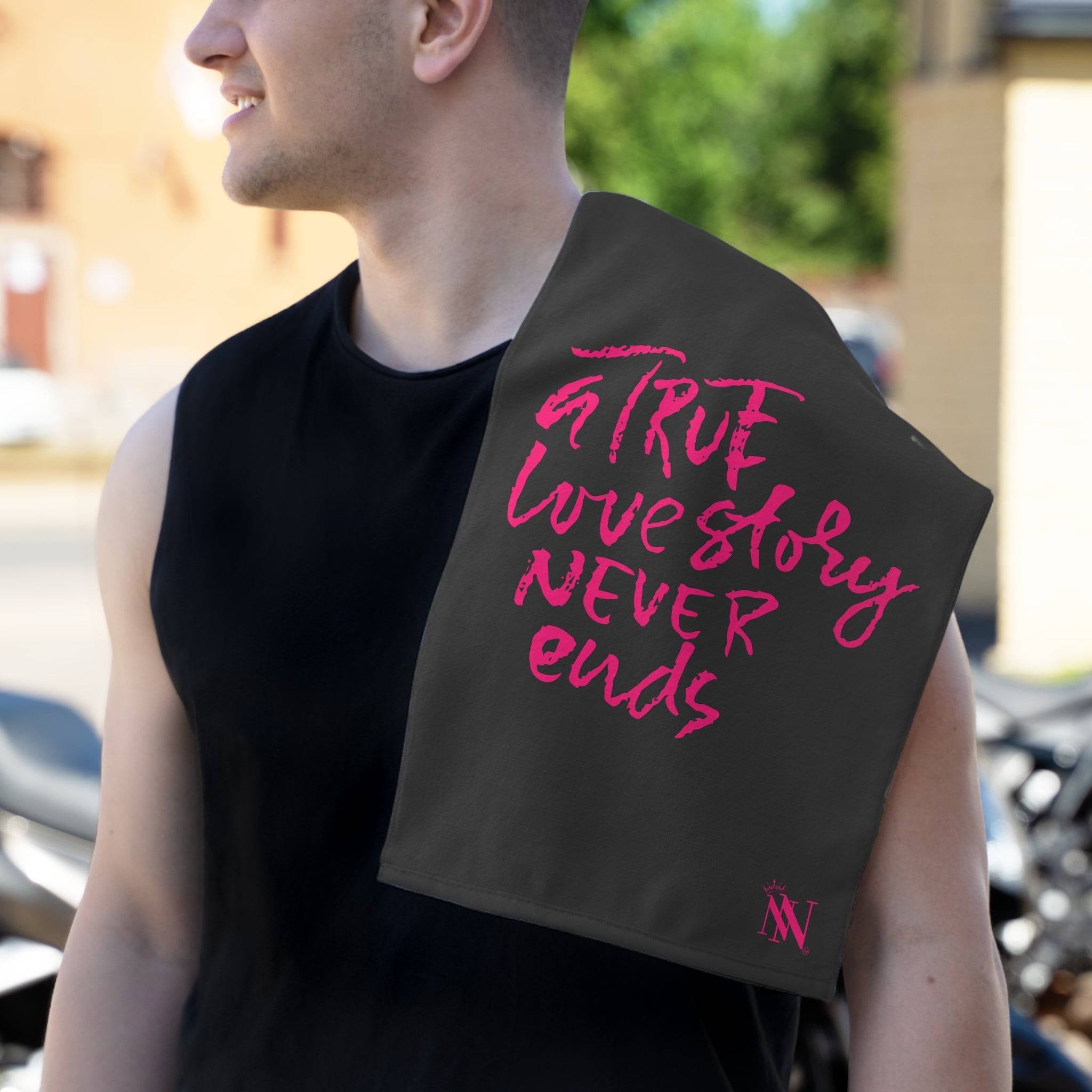 A True Love Story Never Ends | Mix & Match Soft Fun-Flirty Lovers’ Towels