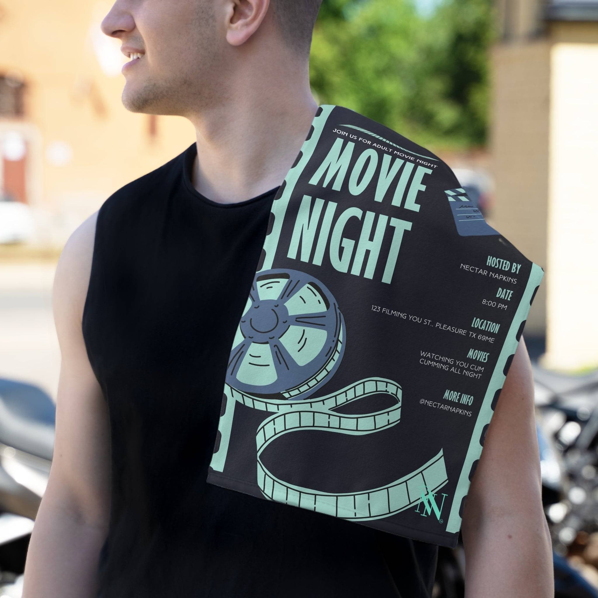 Adult Movie Night | Mix & Match Soft Fun-Flirty Lovers’ Towels