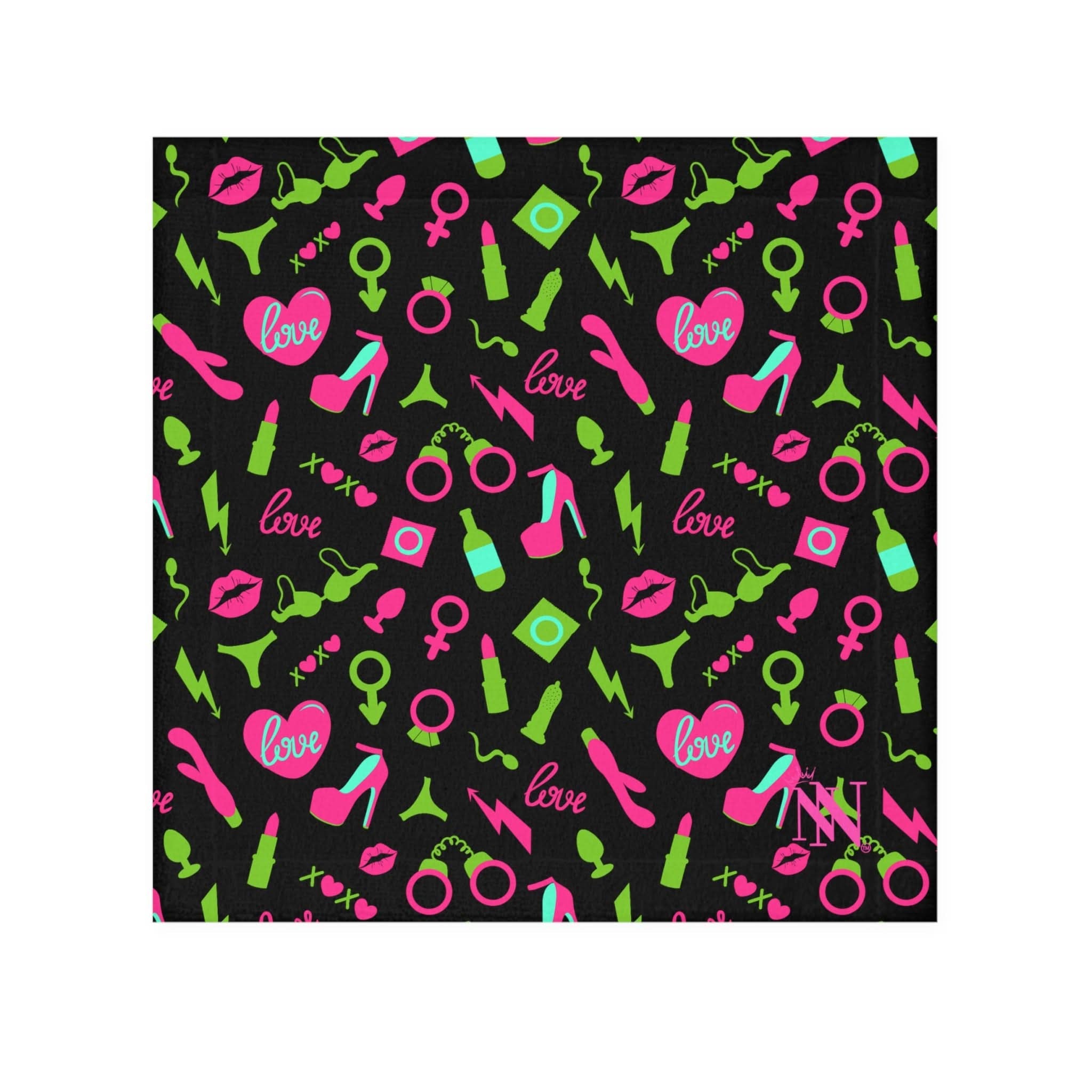 Adult Toys Fun | Mix & Match Lils’ Fun-Flirty Lovers’ Towels