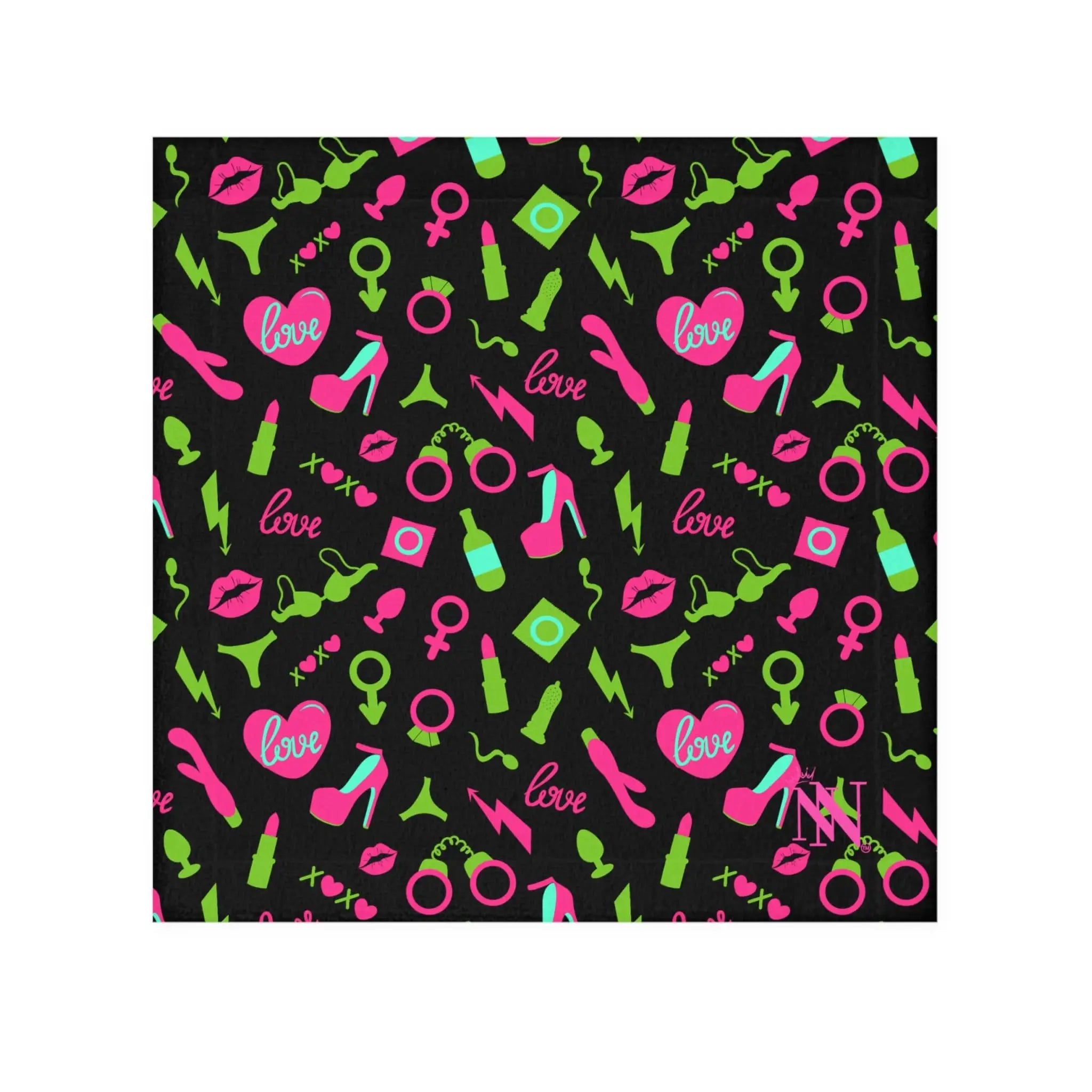 Adult Toys Fun | Mix & Match Lils’ Fun-Flirty Lovers’ Towels