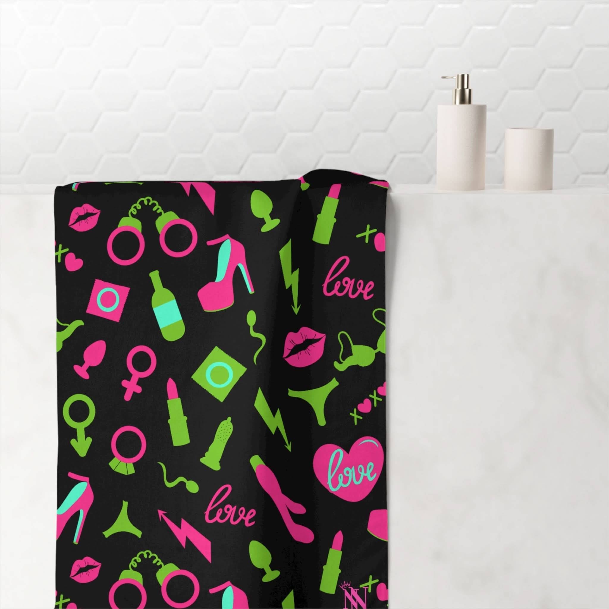 Adult Toys | Mix & Match Naughty XL Fun-Flirty Lovers’ Towels