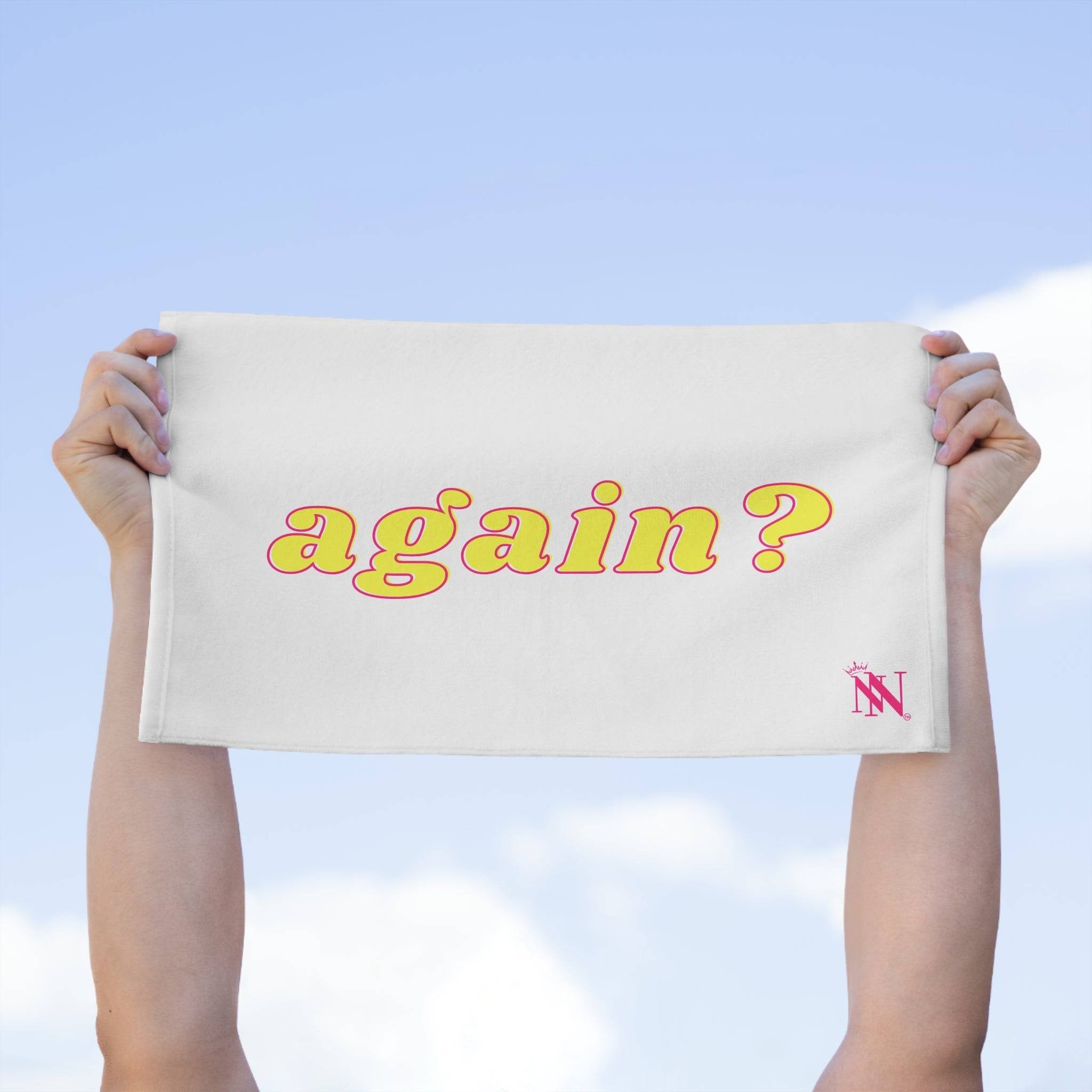 Again? | Mix & Match Soft Fun-Flirty Lovers’ Towels