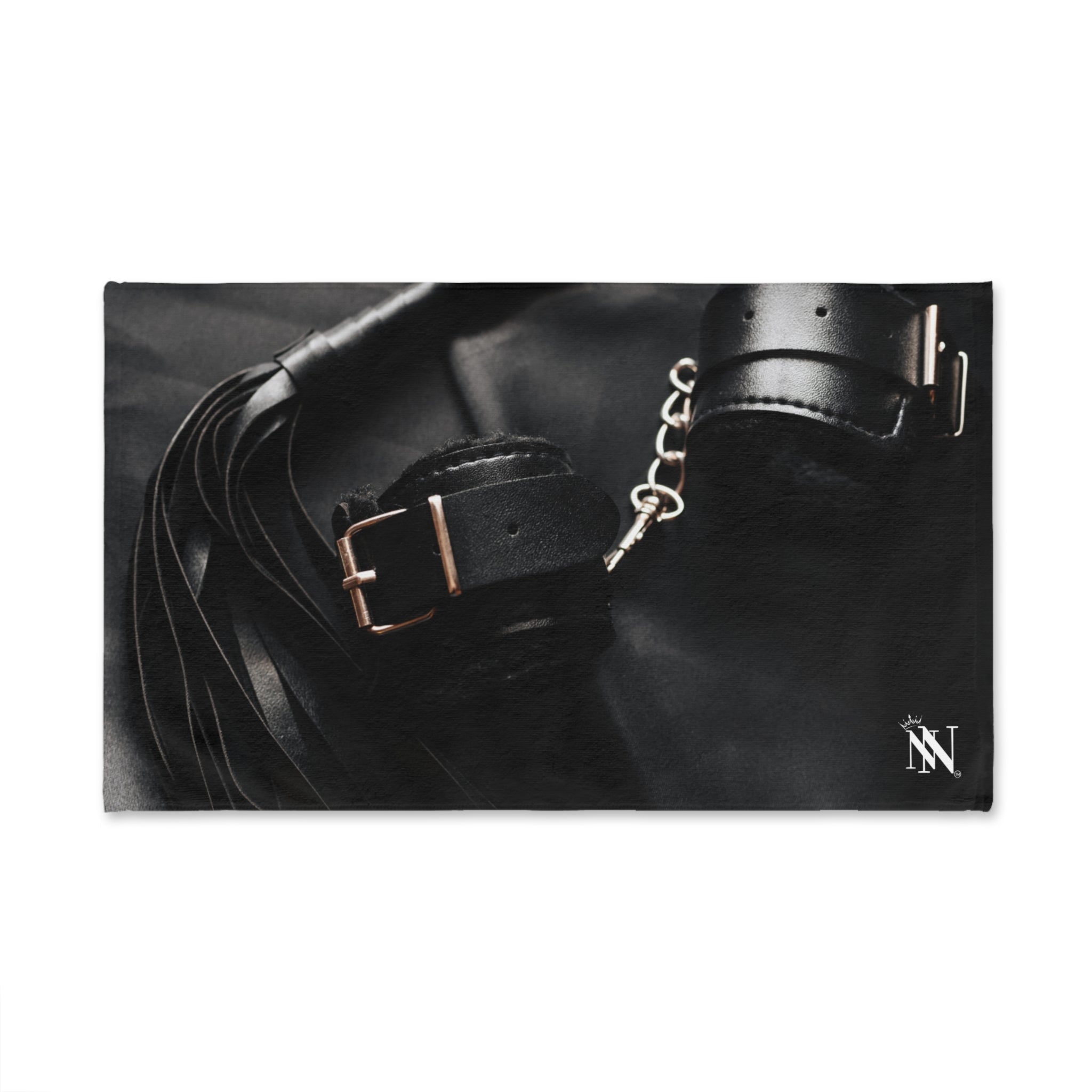 All Black Leather Bondage | Mix & Match Original Fun-Flirty Lovers’ Towels