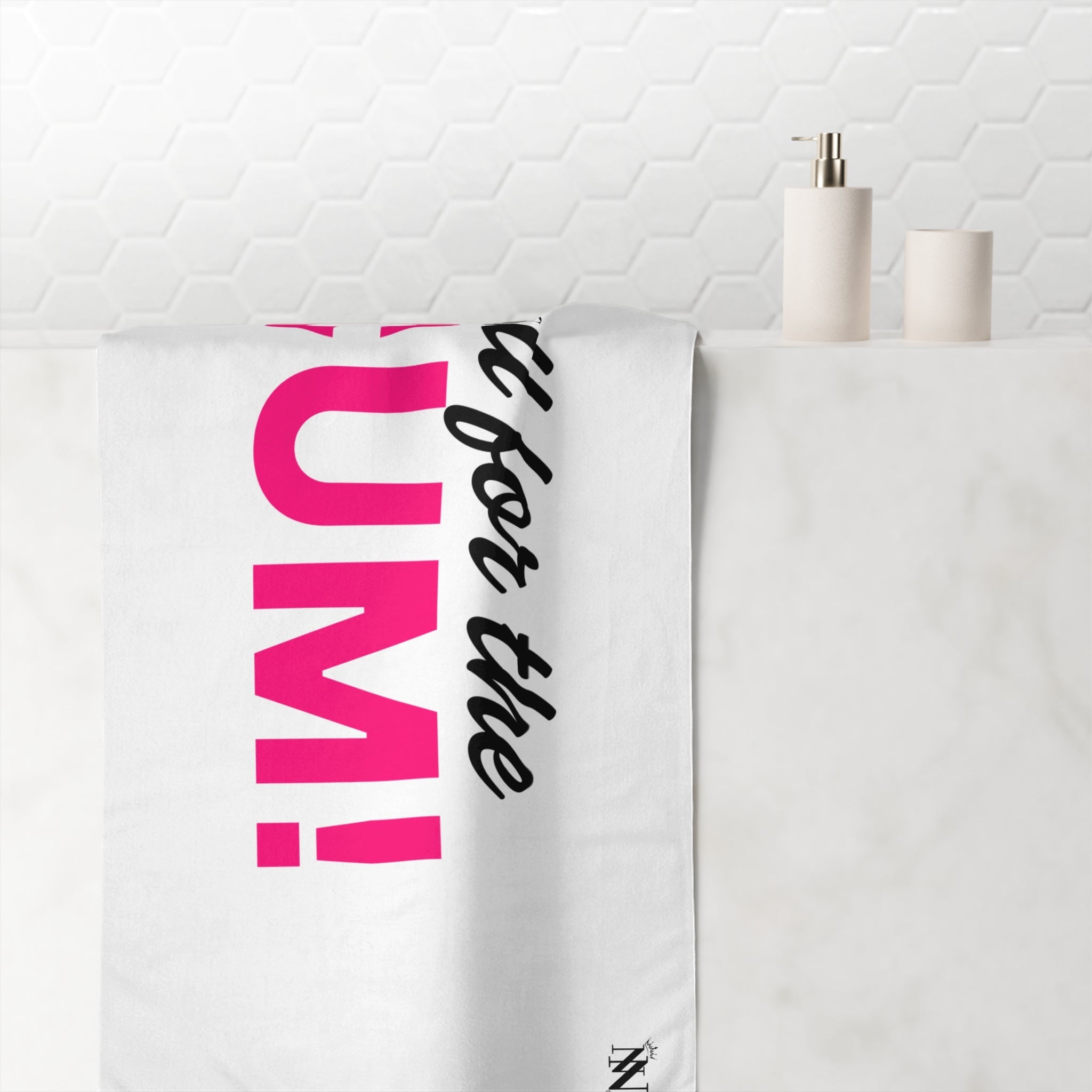 All for the Cum! | Mix & Match XL Fun-Flirty Lovers’ Towels