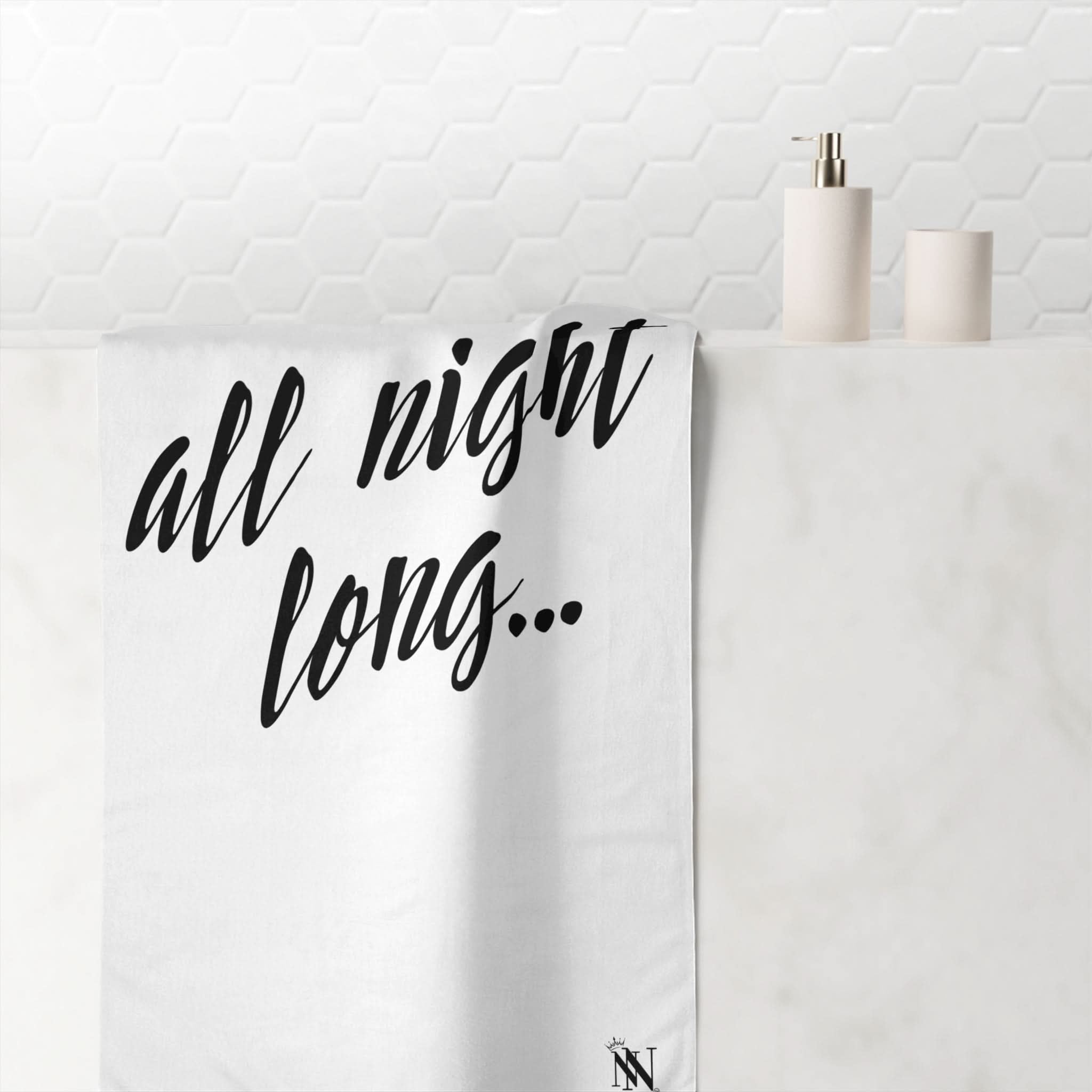 All Night Long... | Mix & Match Naughty XL Fun-Flirty Lovers’ Towels