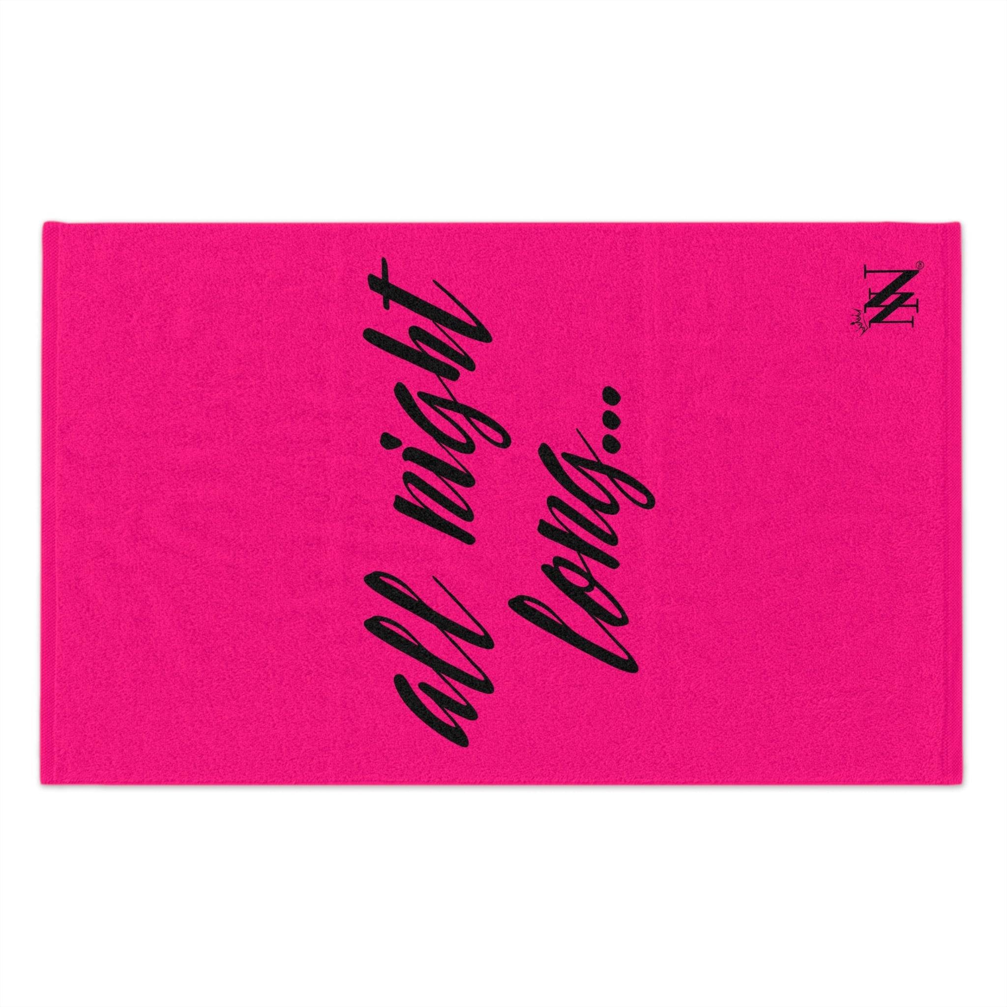 All Night Long... Pink Mix & Match Soft Sex Towels | Flirty Lovers’ Gifts