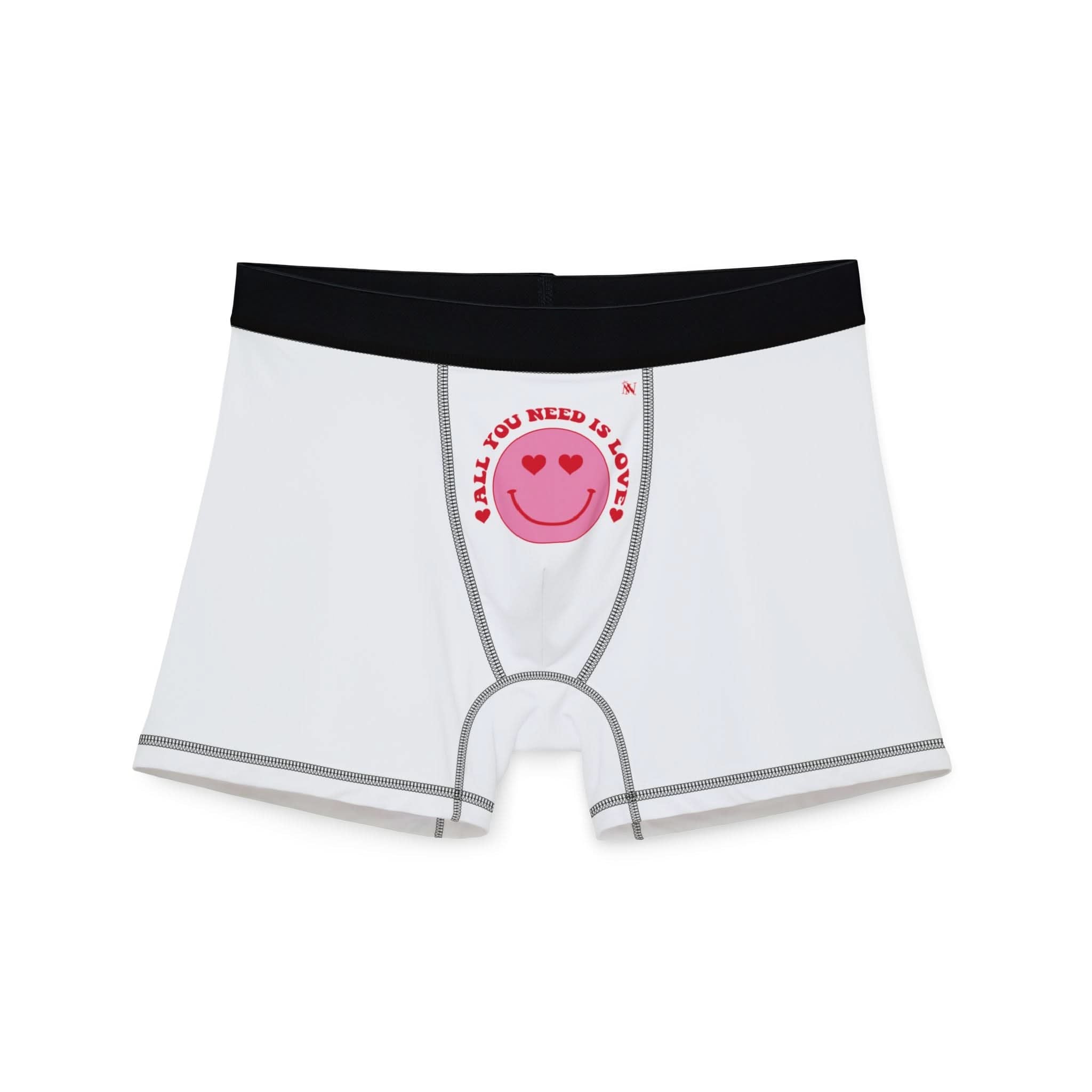All You Need Is Love Emoji | Mix & Match Fun-Flirty Lovers’ Boxer Briefs