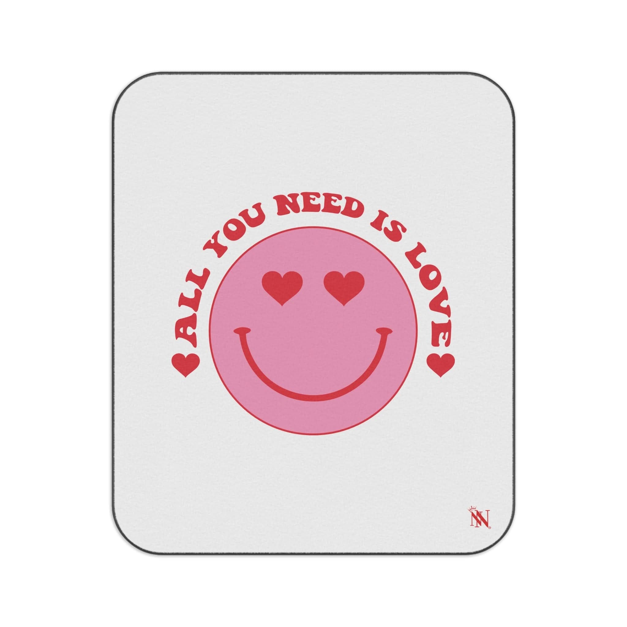 All You Need Is Love Emoji | Mix Match Fun-Flirty Lovers’ Water-Resistant Blankets