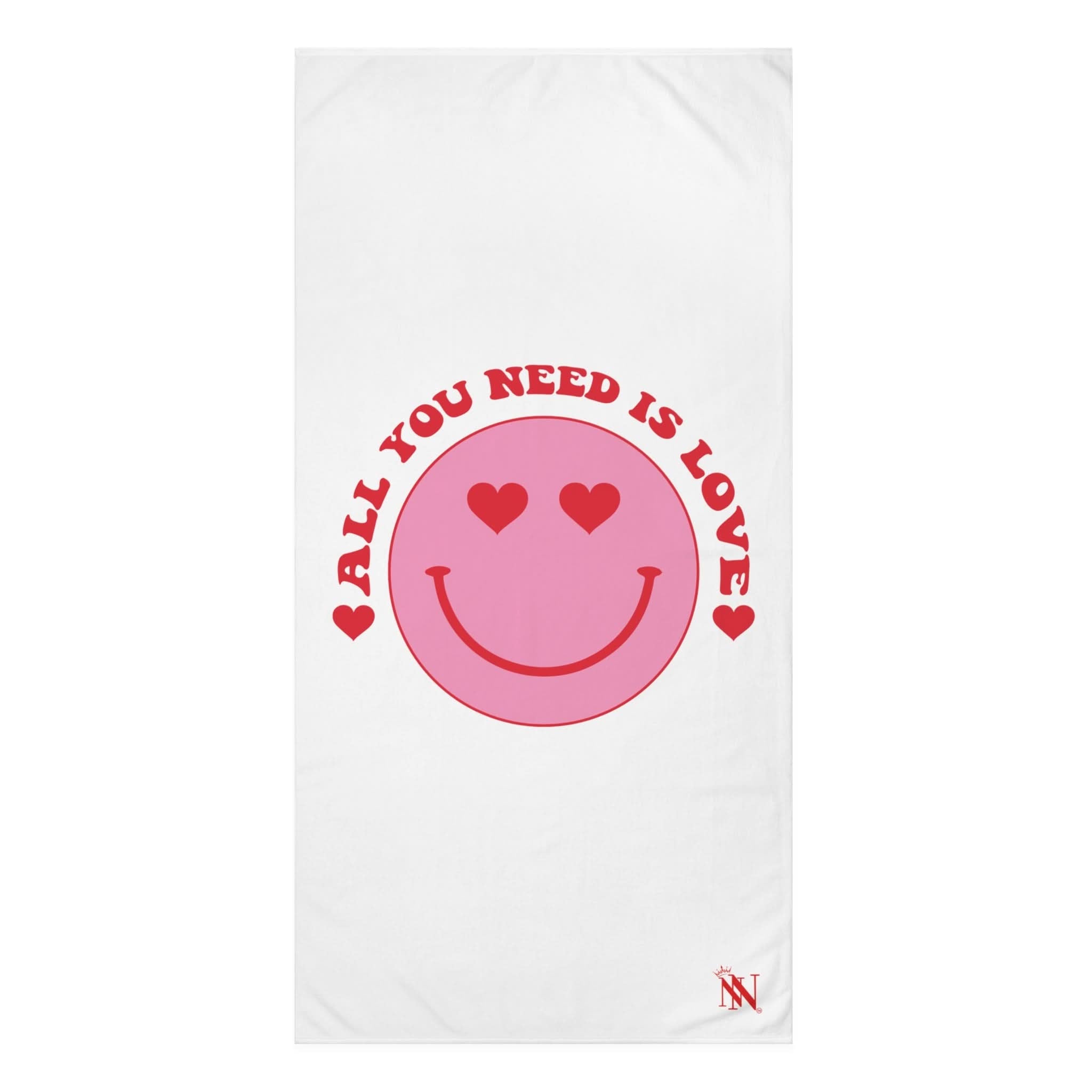 All You Need Is Love Emoji | Mix & Match Naughty XL Fun-Flirty Lovers’ Towels