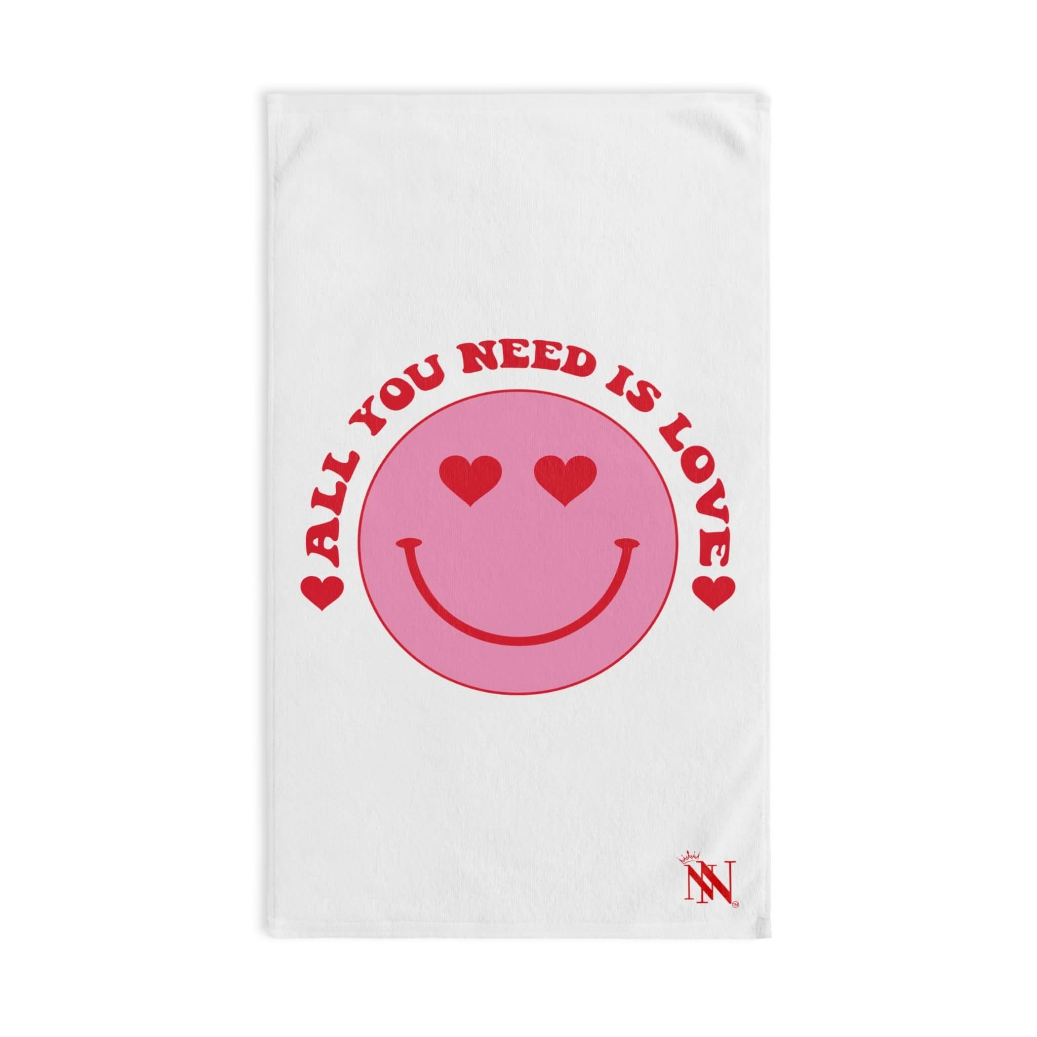 All You Need Is Love Emoji | Mix & Match Original Fun-Flirty Lovers’ Towels