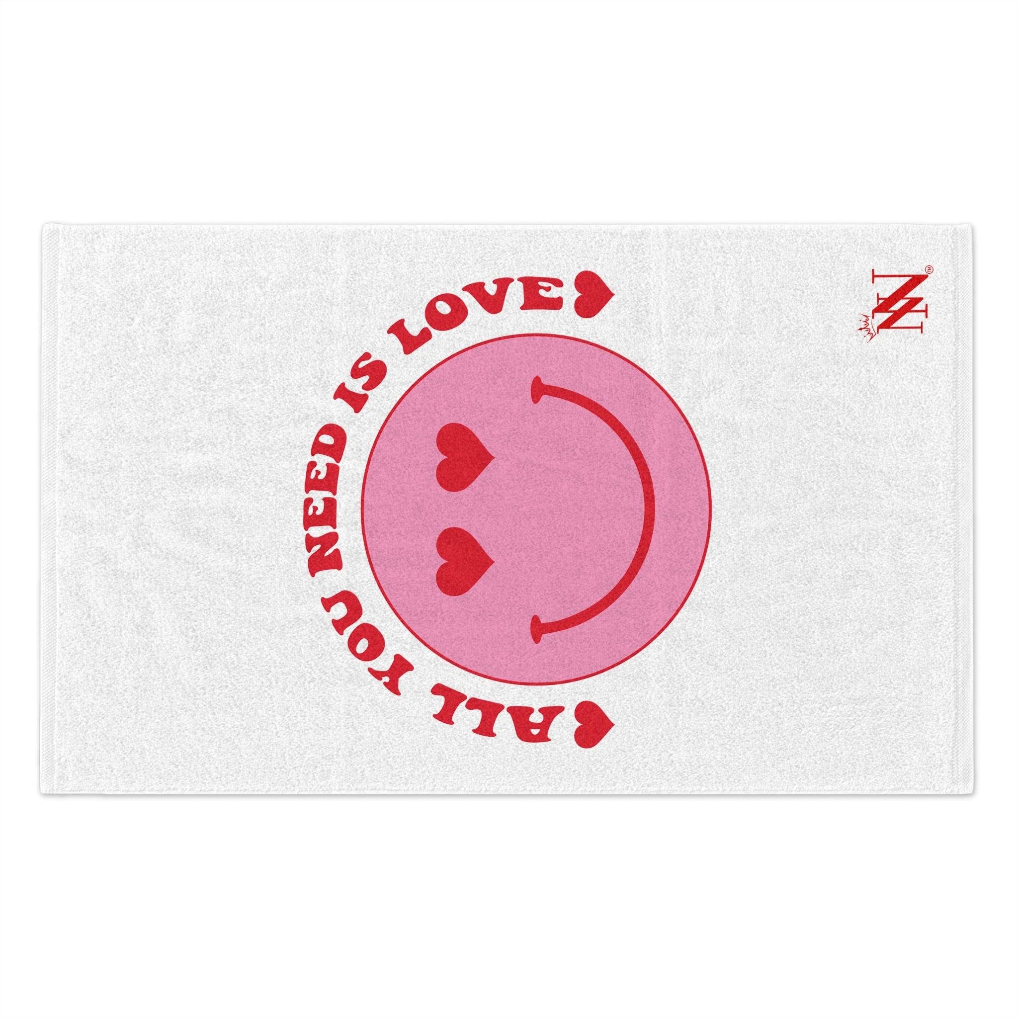 All You Need is Love Emoji | Mix & Match Soft Fun-Flirty Lovers’ Towels