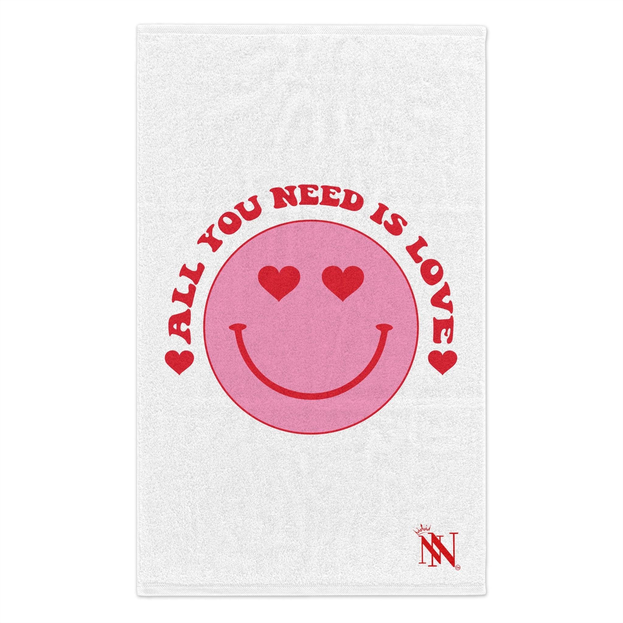 All You Need is Love Emoji | Mix & Match Soft Fun-Flirty Lovers’ Towels