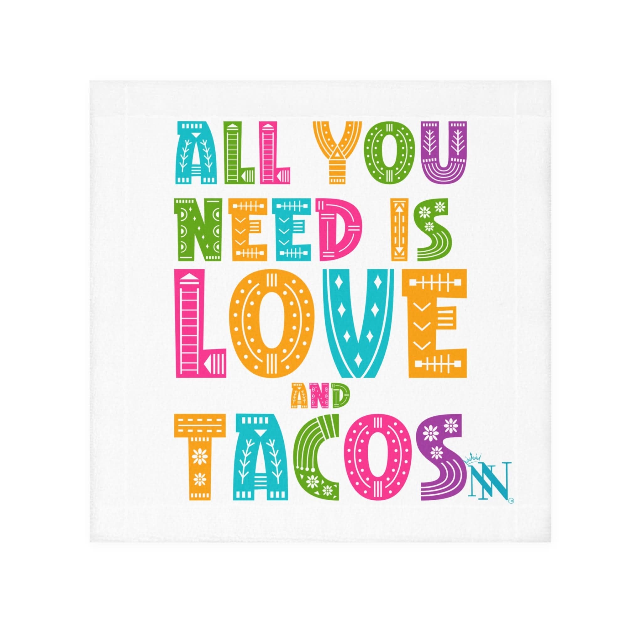 All You Need is Love & Tacos | Mix & Match Lils’ Fun-Flirty Lovers’ Towels