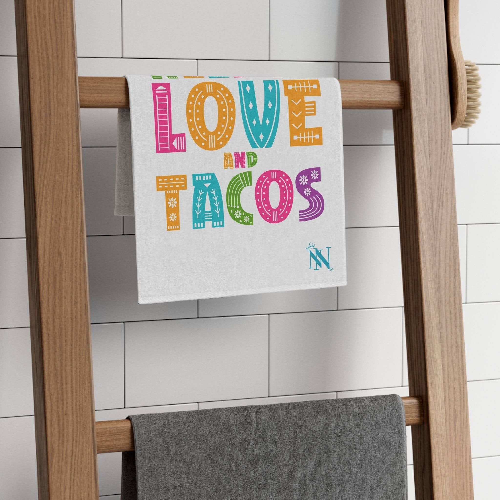 All You Need is Love & Tacos | Mix & Match Soft Fun-Flirty Lovers’ Towels