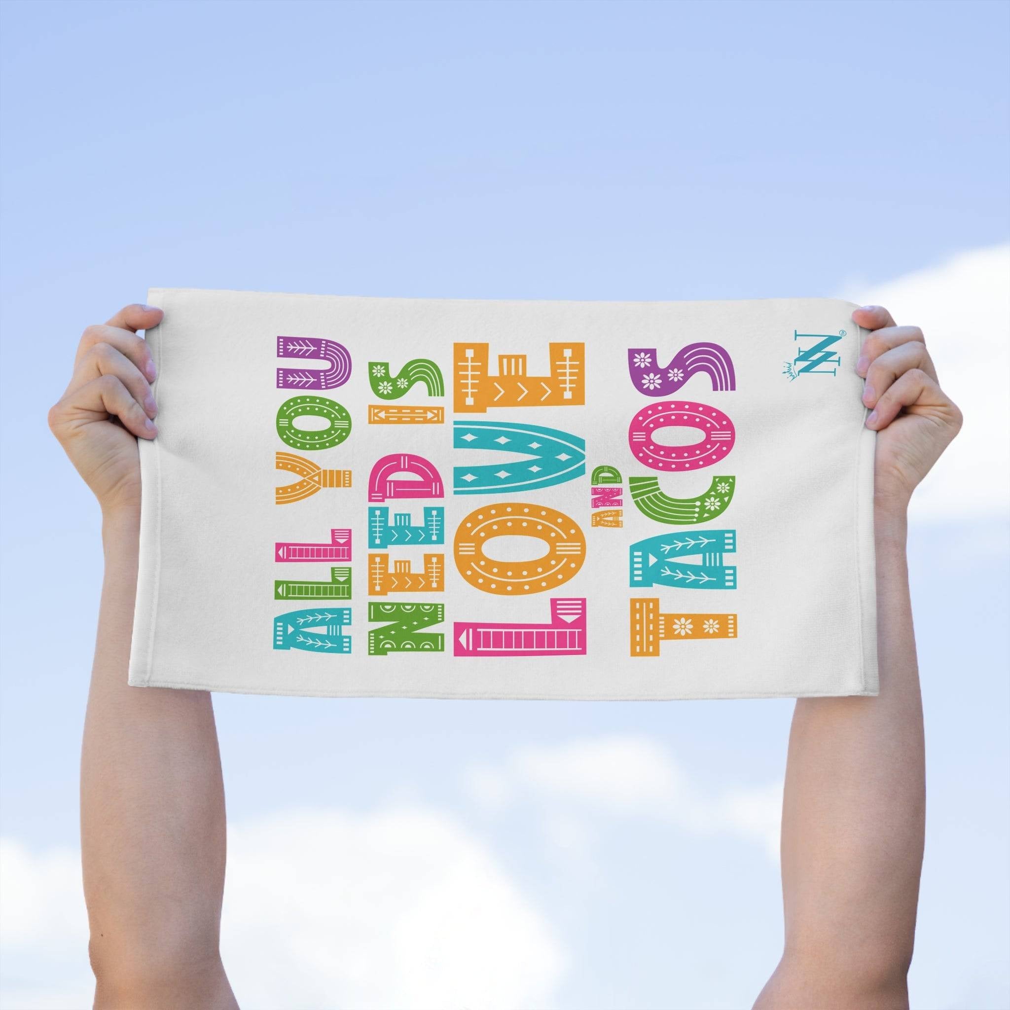 All You Need is Love & Tacos | Mix & Match Soft Fun-Flirty Lovers’ Towels