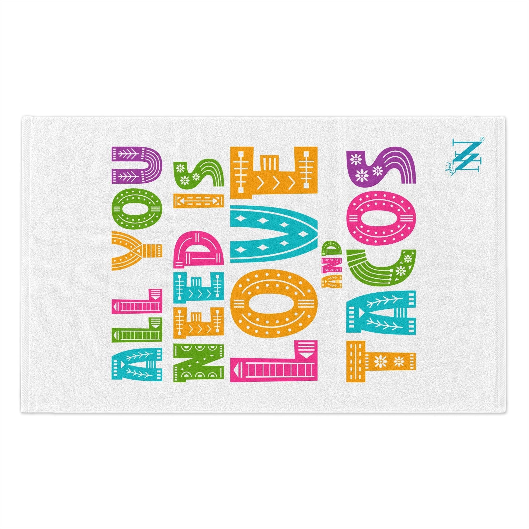 All You Need is Love & Tacos | Mix & Match Soft Fun-Flirty Lovers’ Towels