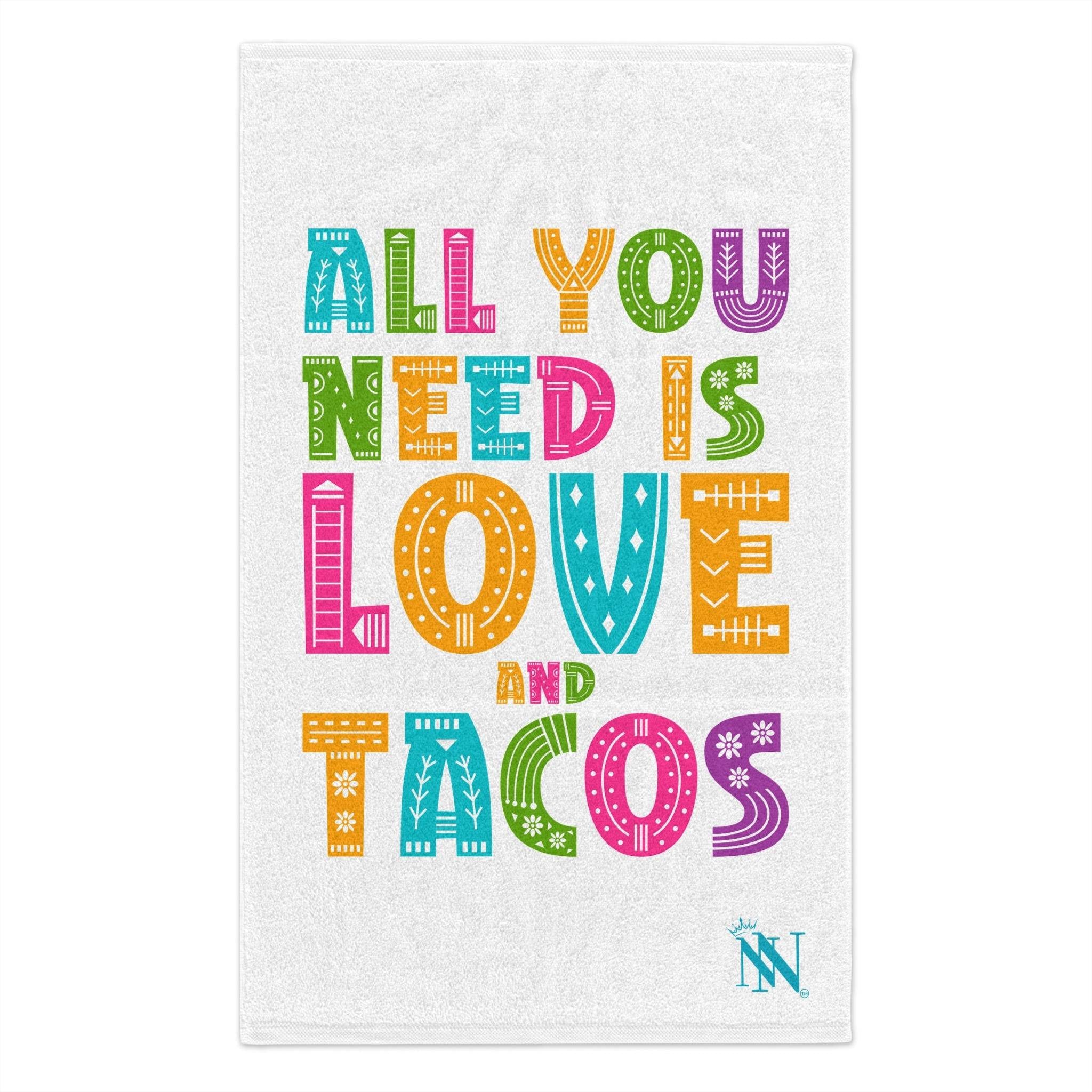 All You Need is Love & Tacos | Mix & Match Soft Fun-Flirty Lovers’ Towels