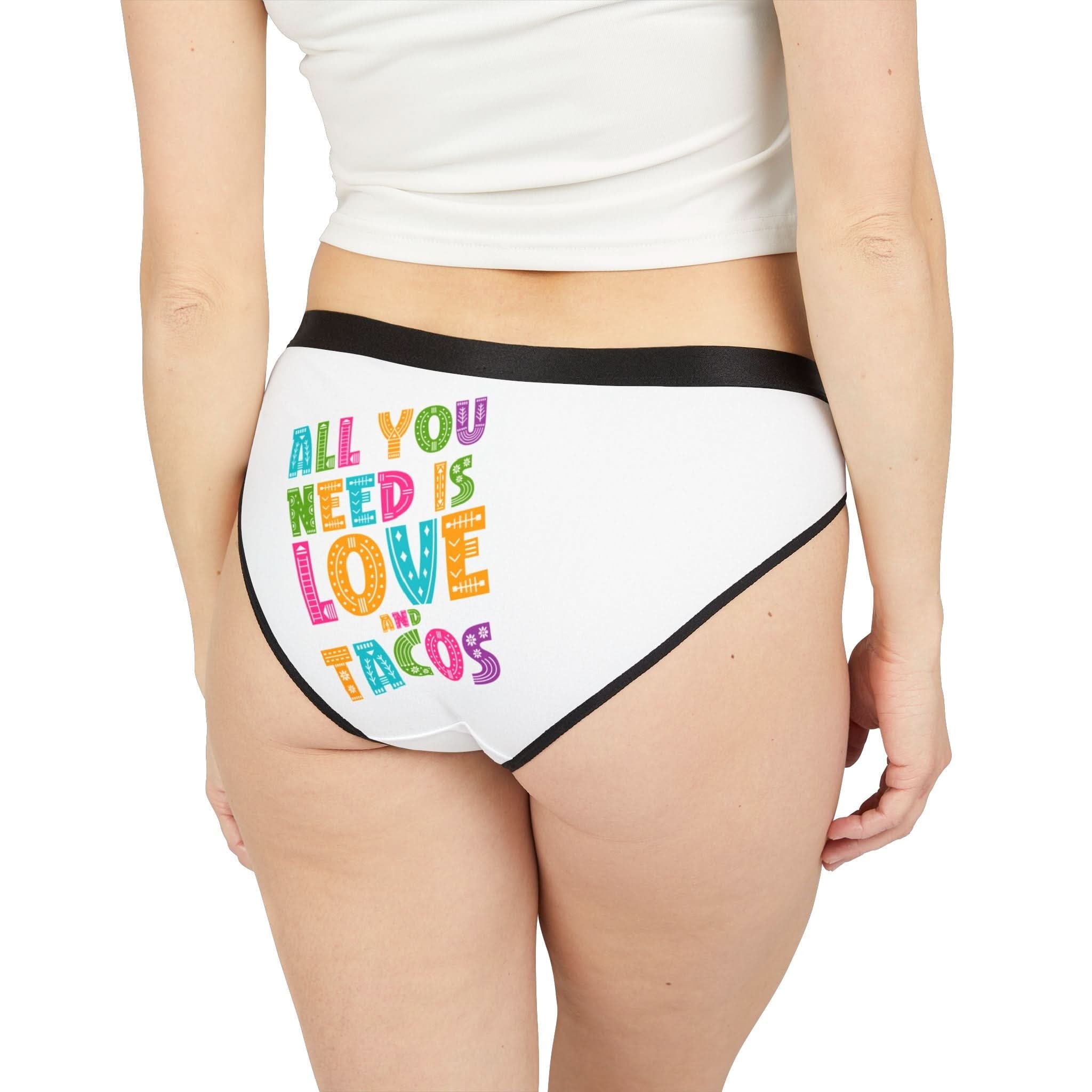 All You Need is Love & Tacos | Mix & Match Women’s Fun-Flirty Lovers’ Panties
