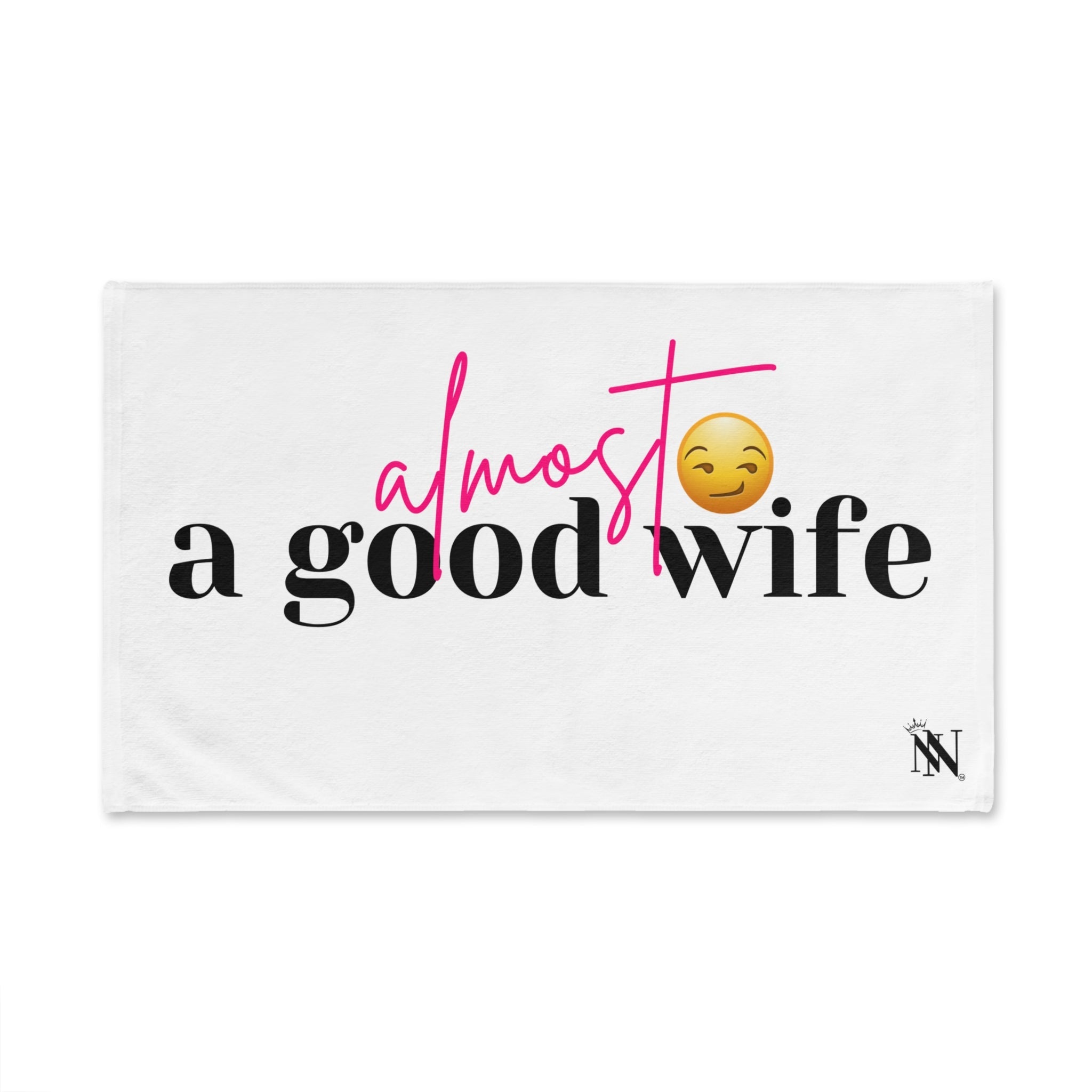 Almost a Good Wife Emoji | Mix & Match Original Fun-Flirty Lovers’ Towels