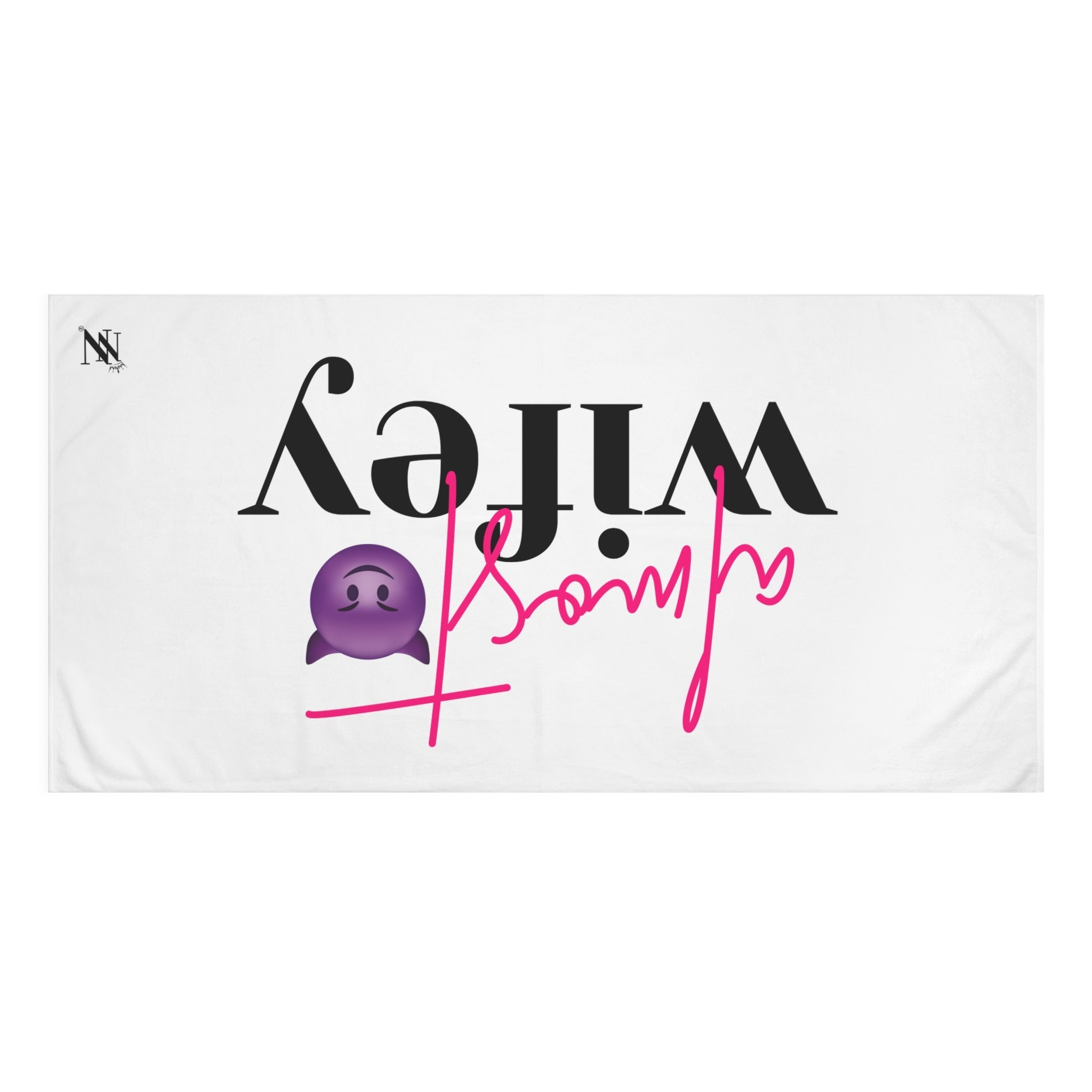 Almost Wifey Bachelorette Emoji | Mix & Match XL Fun-Flirty Lovers’ Towels