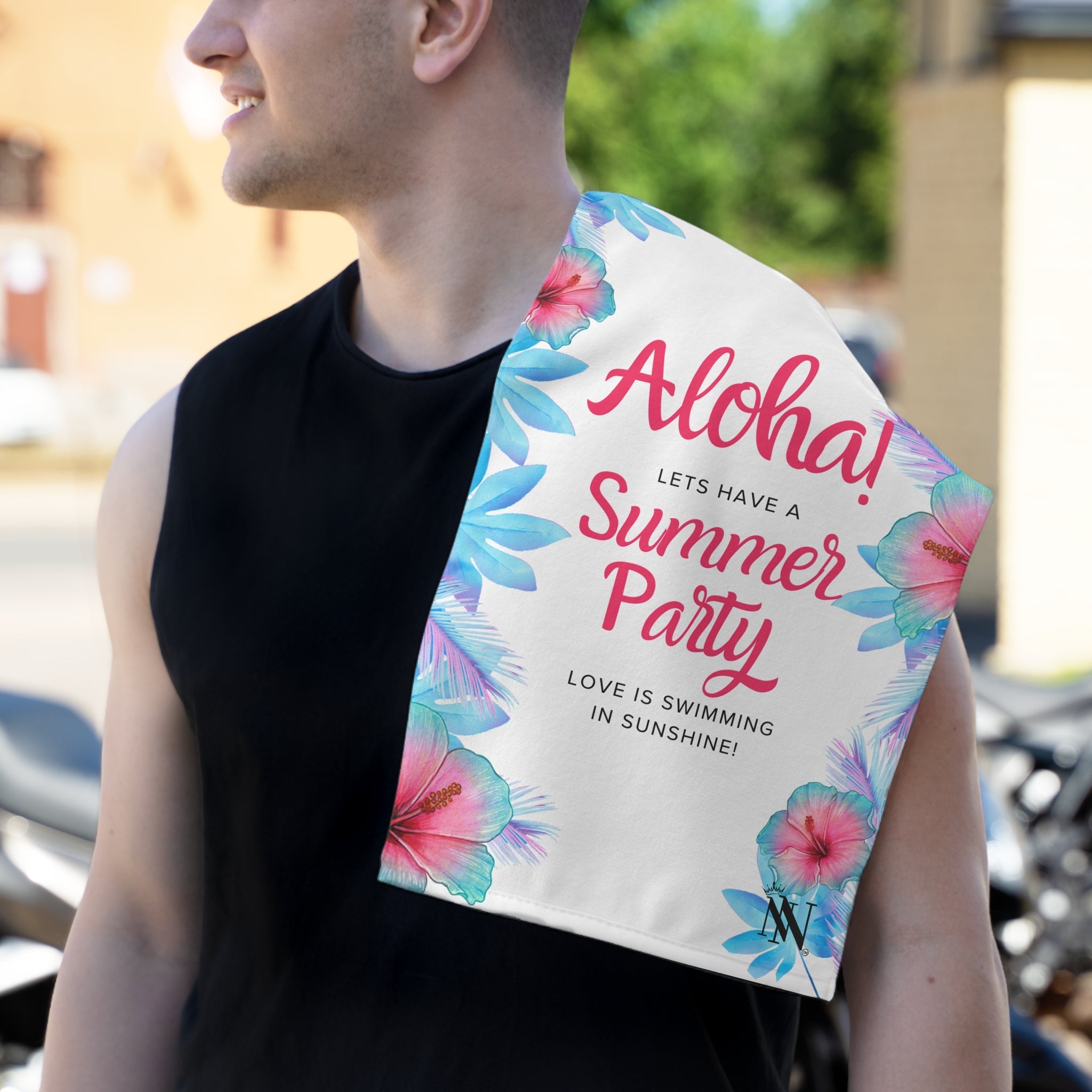 Aloha! Summer Party | Mix & Match Soft Fun-Flirty Lovers’ Towels