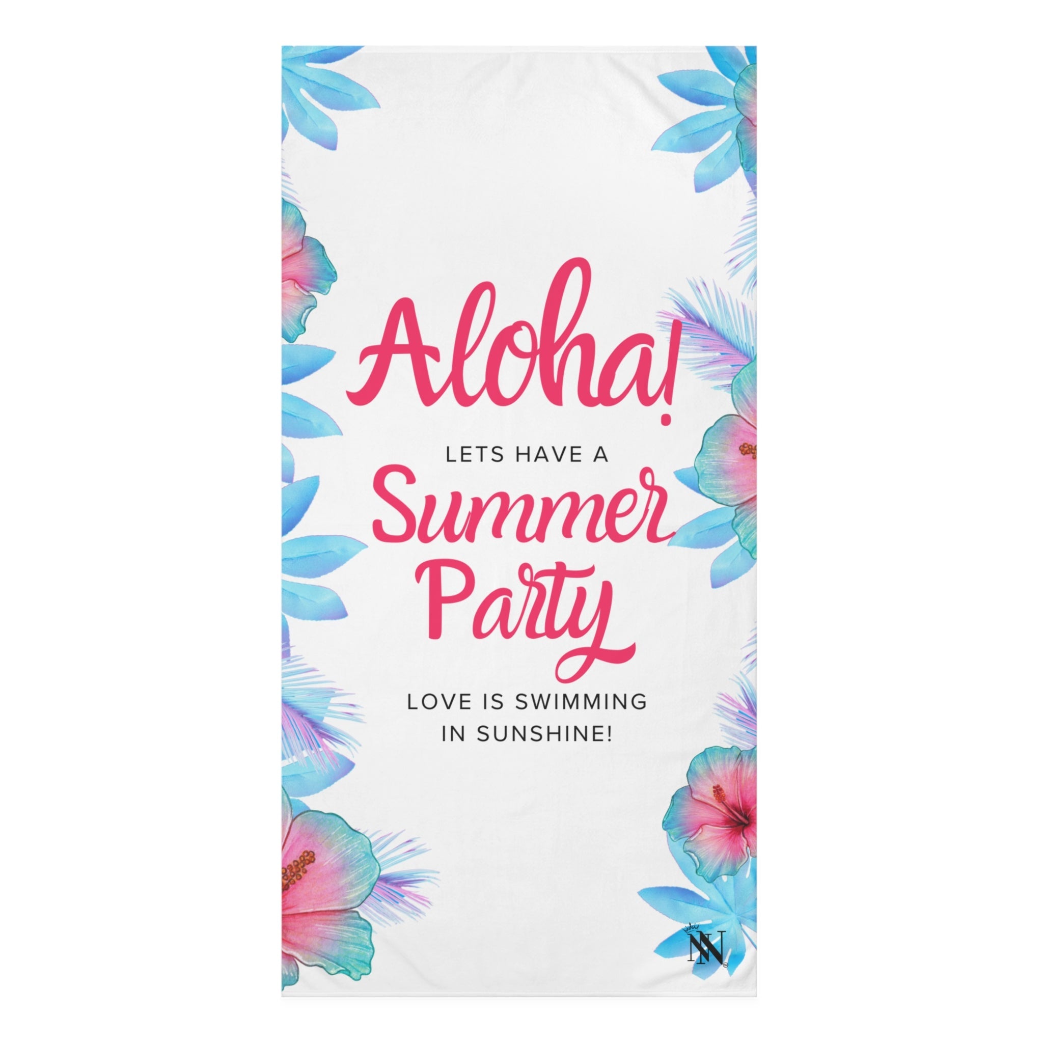 Aloha! Summer Party | Mix & Match XL Fun-Flirty Lovers’ Towels