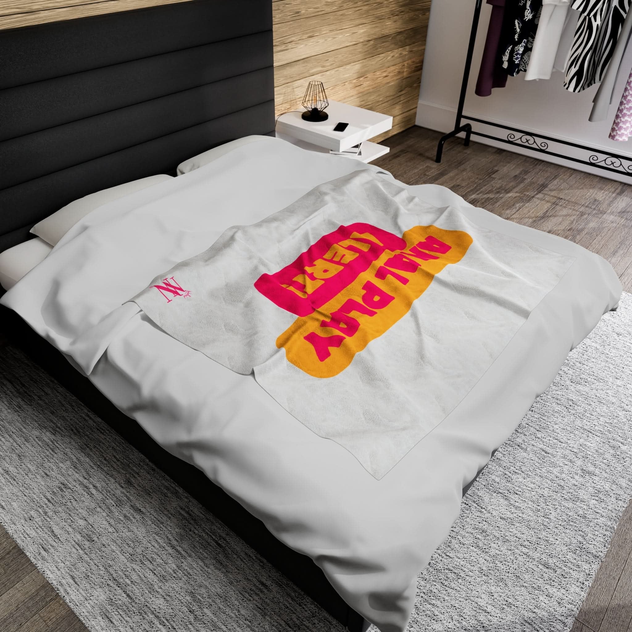 Anal Play Alert | Mix & Match Fun-Flirty Loversā Blankets