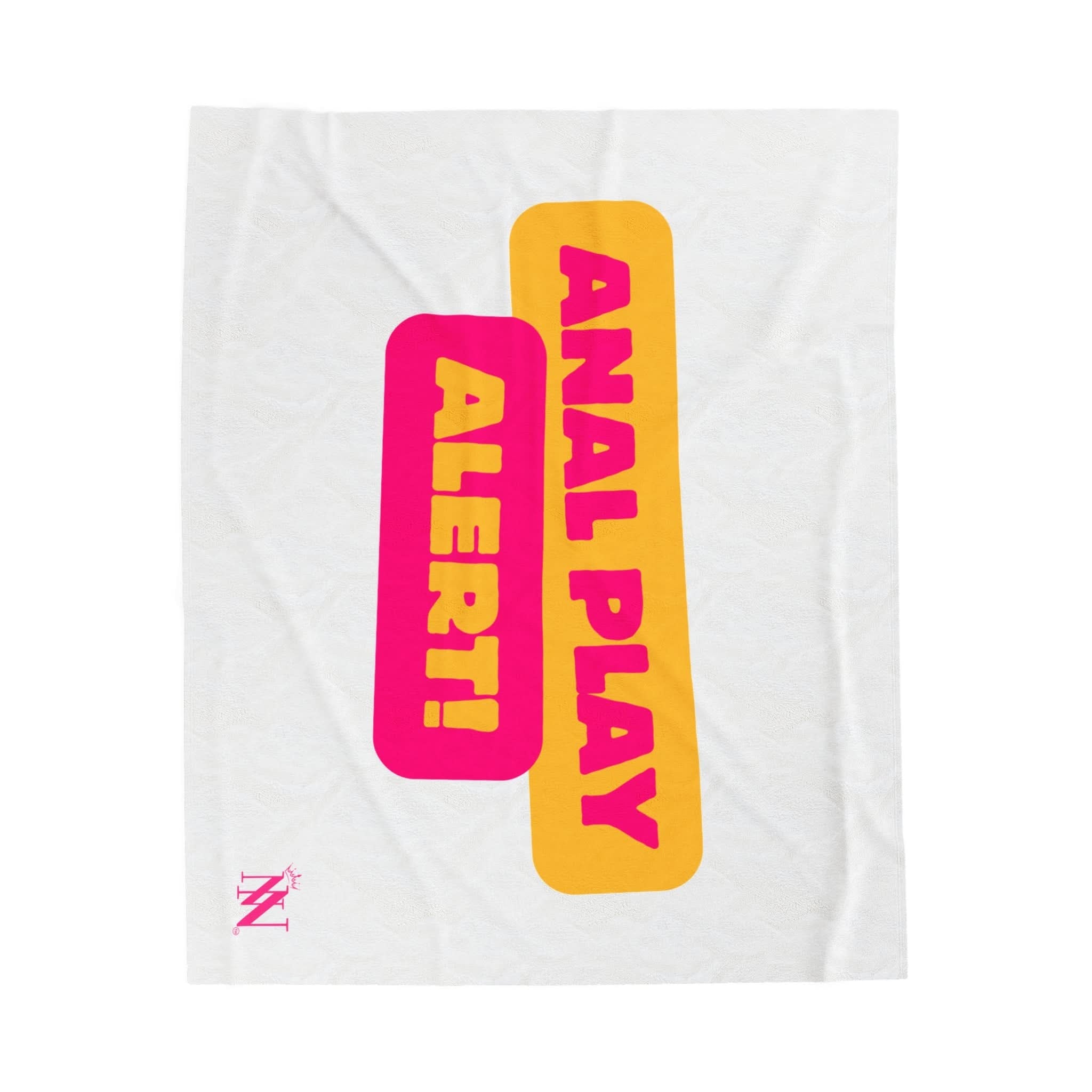 Anal Play Alert | Mix & Match Fun-Flirty Loversā Blankets