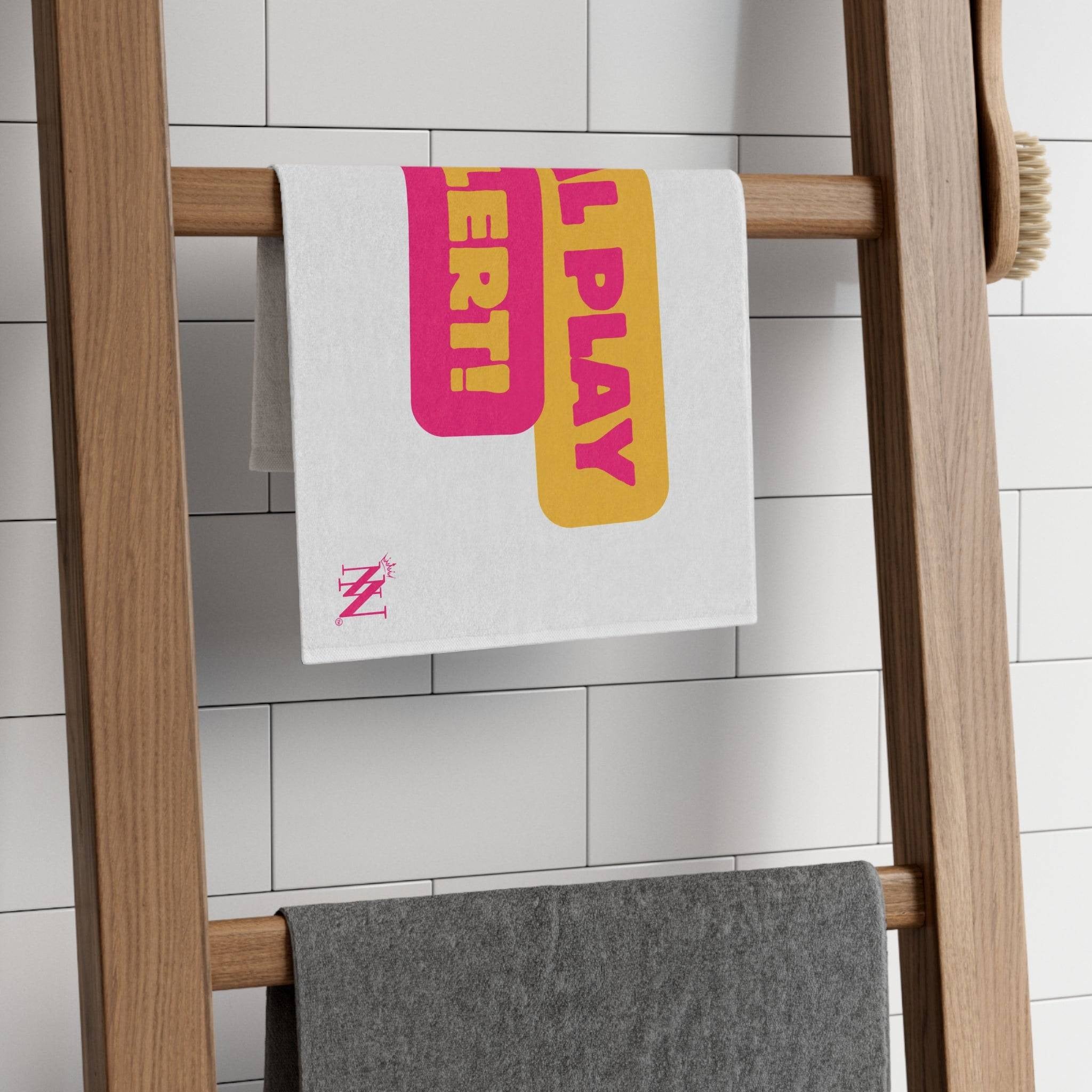 Anal Play Alert | Mix & Match Soft Fun-Flirty Lovers’ Towels